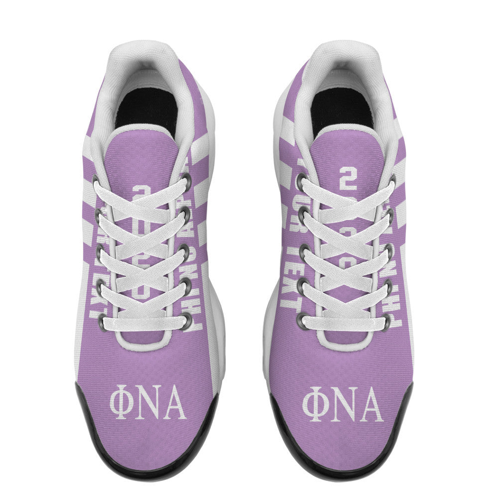 Africazone Shoes - Phi Nu Alpha Military Sorority Cushion Sports Shoes A31
