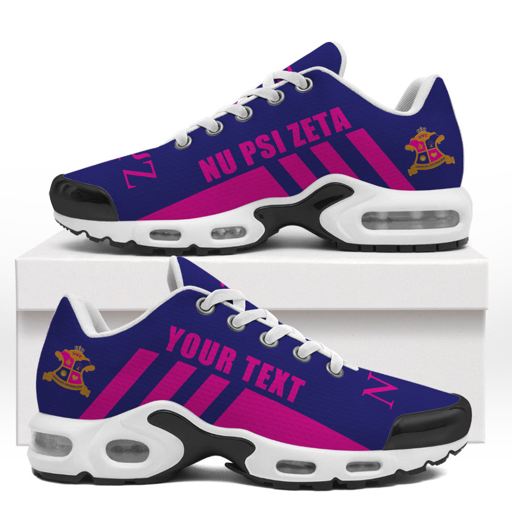 Africazone Shoes - Nu Psi Zeta Military Sorority Cushion Sports Shoes A31
