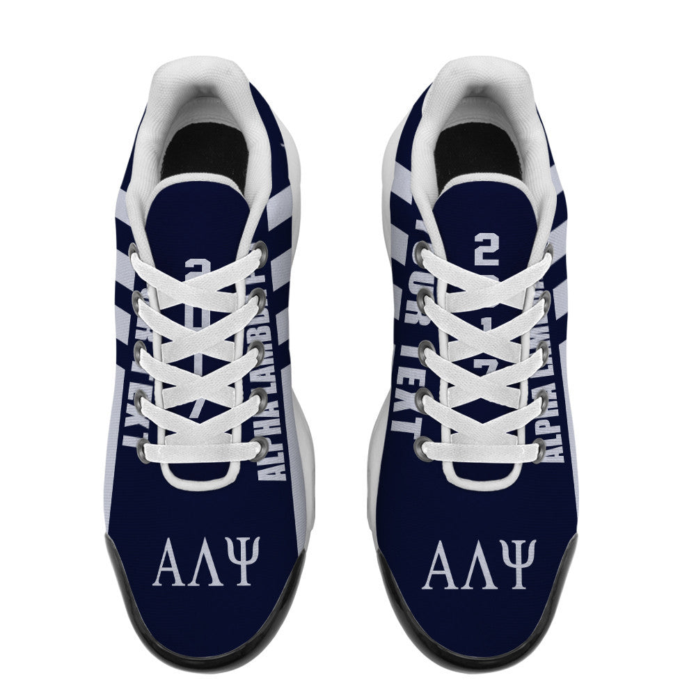 Africazone Shoes - Alpha Lambda Psi Military Spouses Sorority Cushion Sports Shoes A31