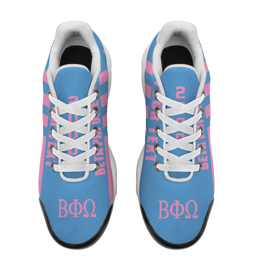 Africazone Shoes - Beta Phi Omega Sorority Cushion Sports Shoes A31