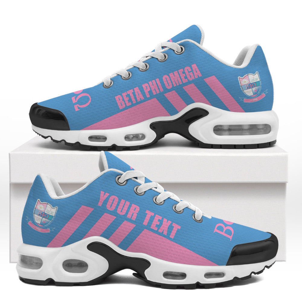 Africazone Shoes - Beta Phi Omega Sorority Cushion Sports Shoes A31