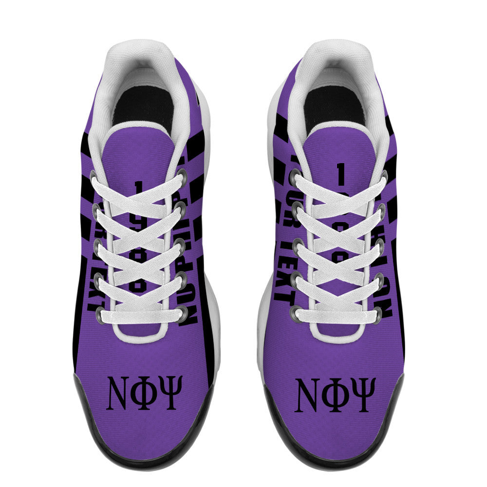 Africazone Shoes - Nu Phi Psi Fraternity Cushion Sports Shoes A31