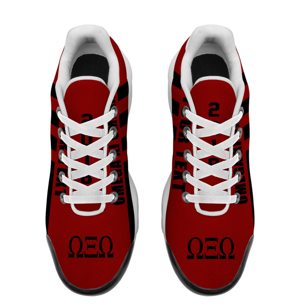 Africazone Shoes - Omega Xi Omega Military Fraternity Cushion Sports Shoes A31