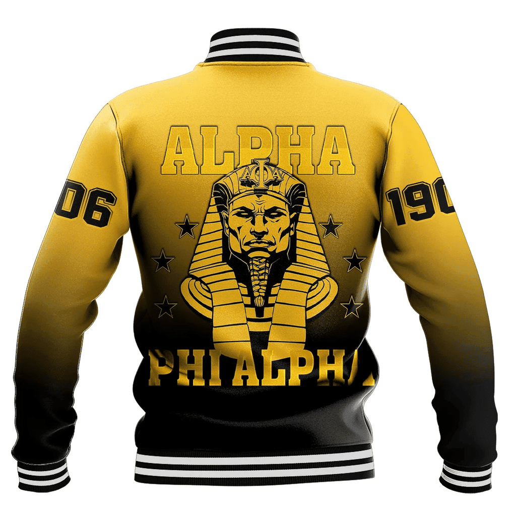 Alpha Phi Alpha Gradient Baseball Jackets | Africazone.store