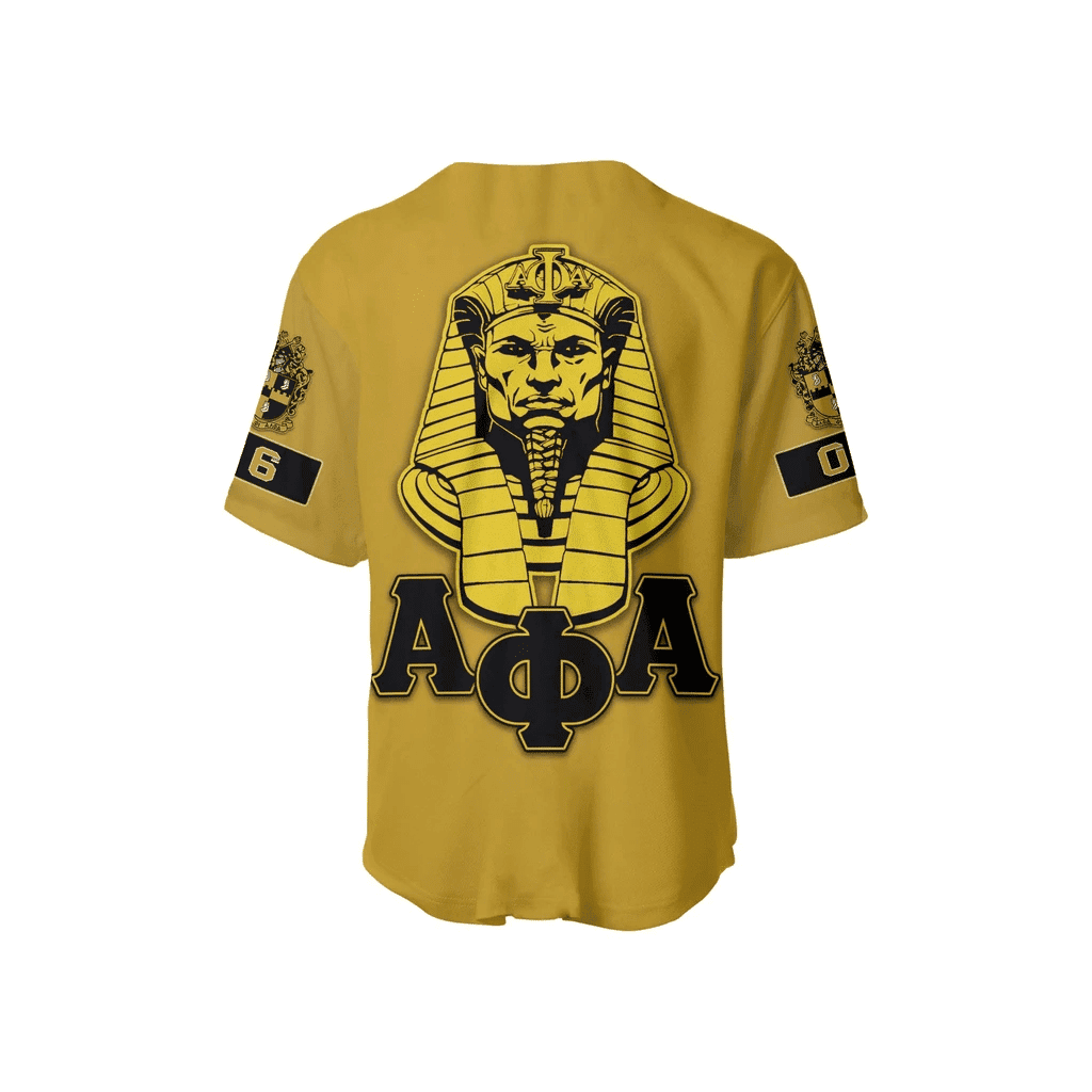 Africa Zone Baseball Jersey - Alpha Phi Alpha 1906 Baseball Jerseys A31