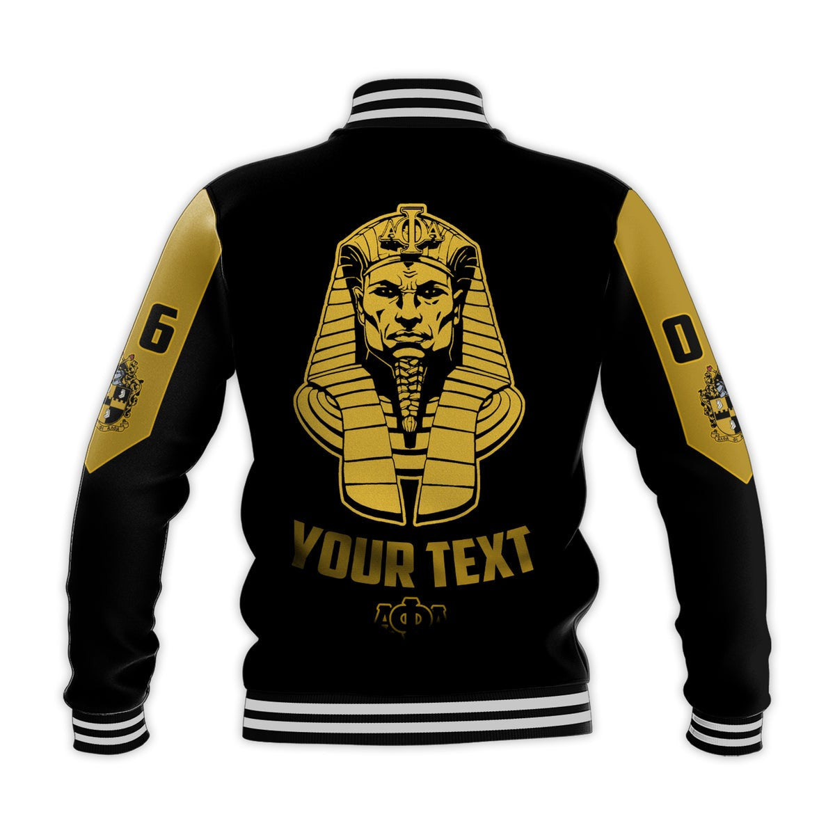 Africa Zone Jacket - (Custom) Alpha Phi Alpha Motto Baseball Jackets A31