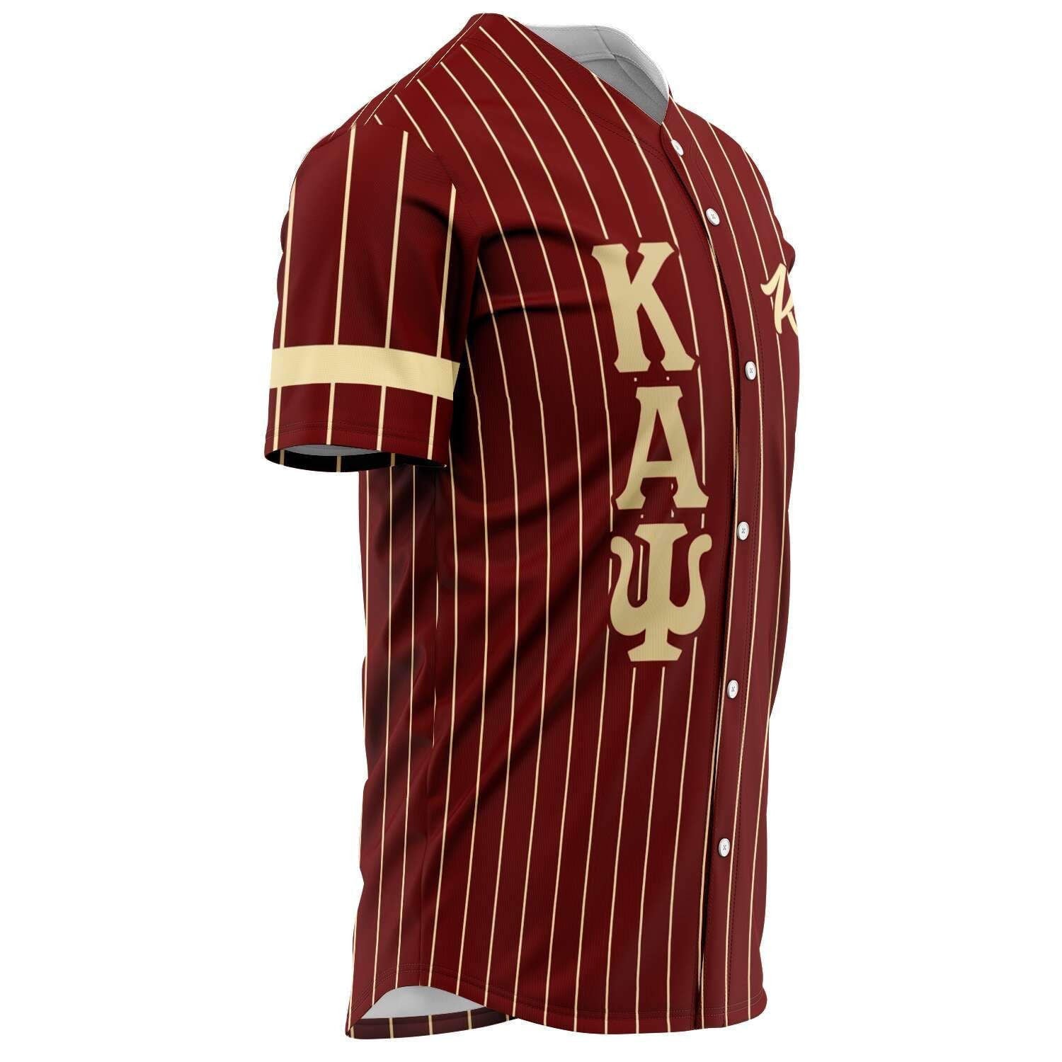 KAP Nupe Greek Letter Baseball Jersey Shirt J0 | Africazone | Gettee.com
