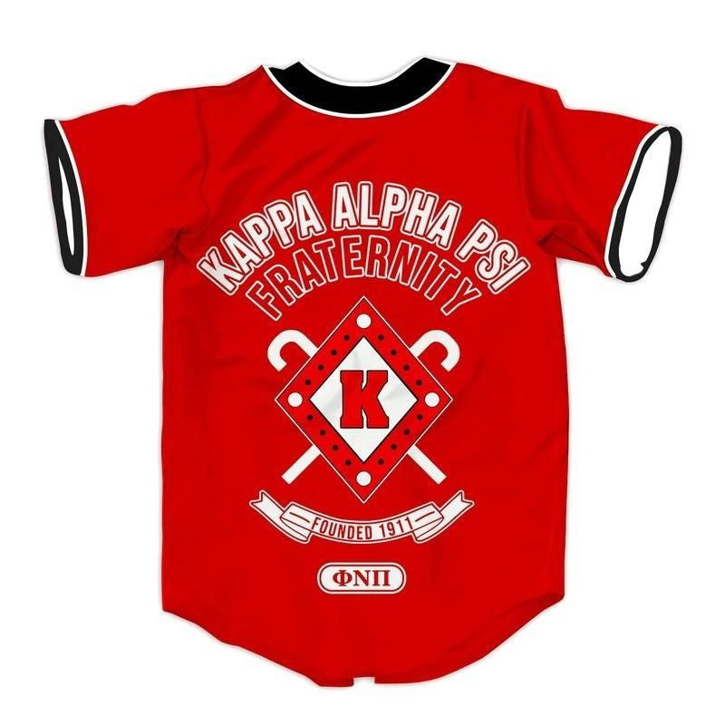 KAP Nupe Fraternity 1911 Baseball Jersey J5 | Africazone | Gettee.com
