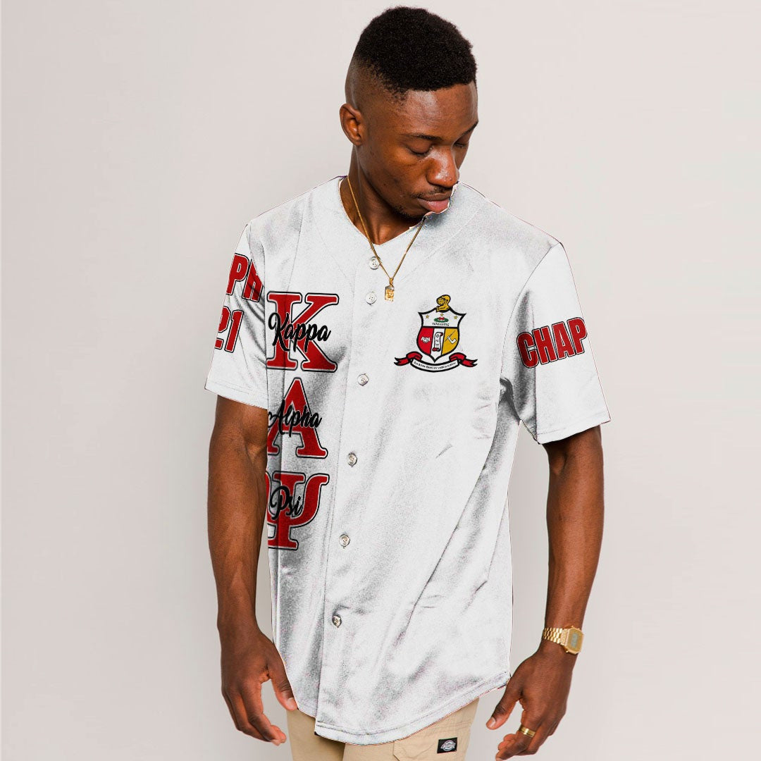 KAP Nupe ( White) Baseball Jerseys | Gettee.com