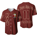 (Personalized) Nupes 1911 Brotherhood Pin Striped Baseball Jersey