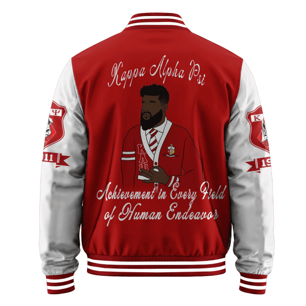 Africazone Jacket - KAP Nupe Fraternity Motto Baseball Jackets A31