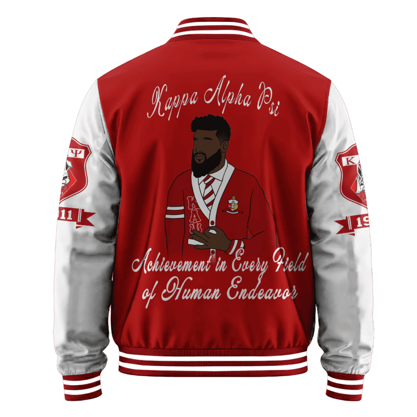 Africazone Jacket - KAP Nupe Fraternity Motto Baseball Jackets A31