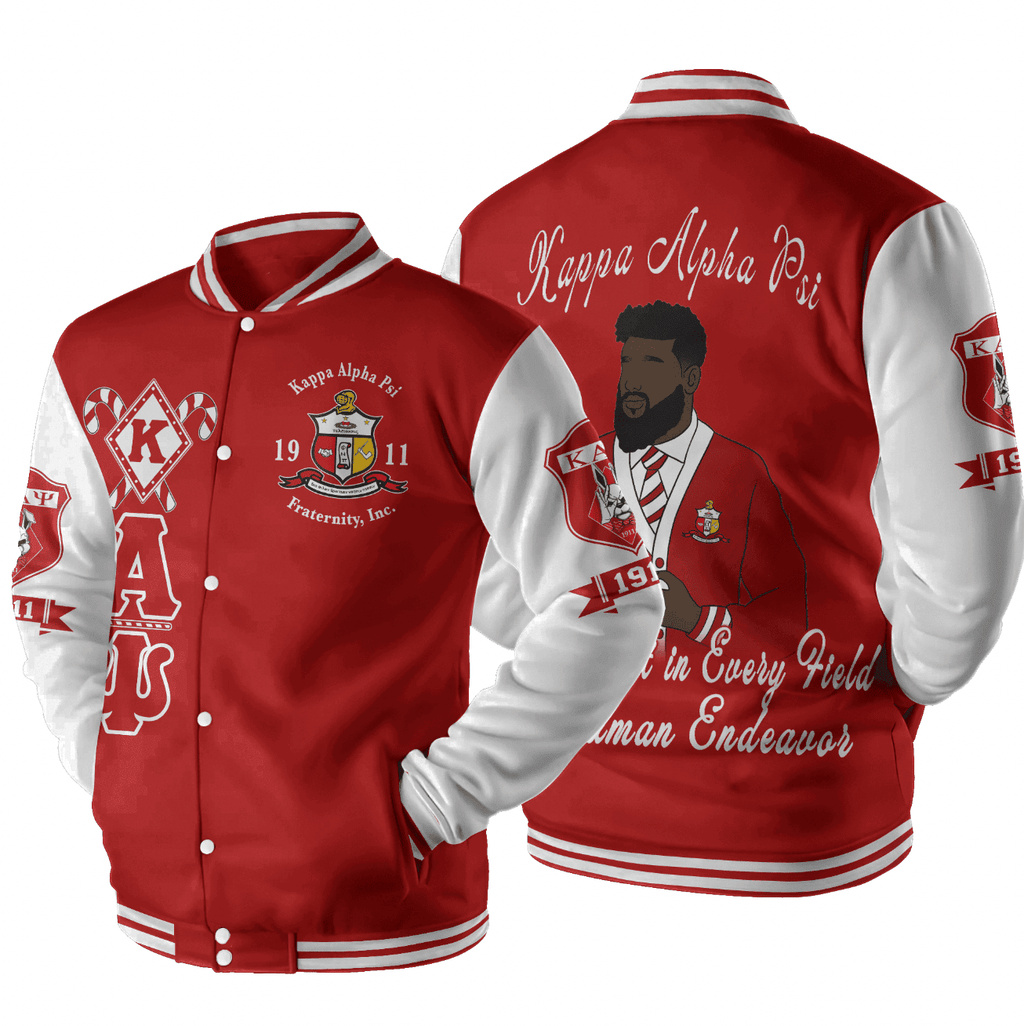 Africazone Jacket - KAP Nupe Fraternity Motto Baseball Jackets A31