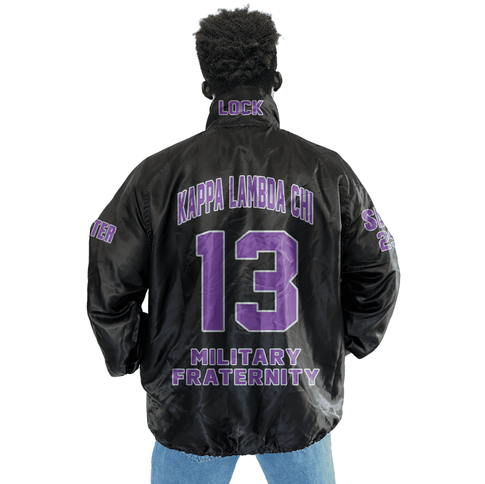 (Custom) Greeklife Jacket - KLC Military Fraternity Crossing Jacket A31