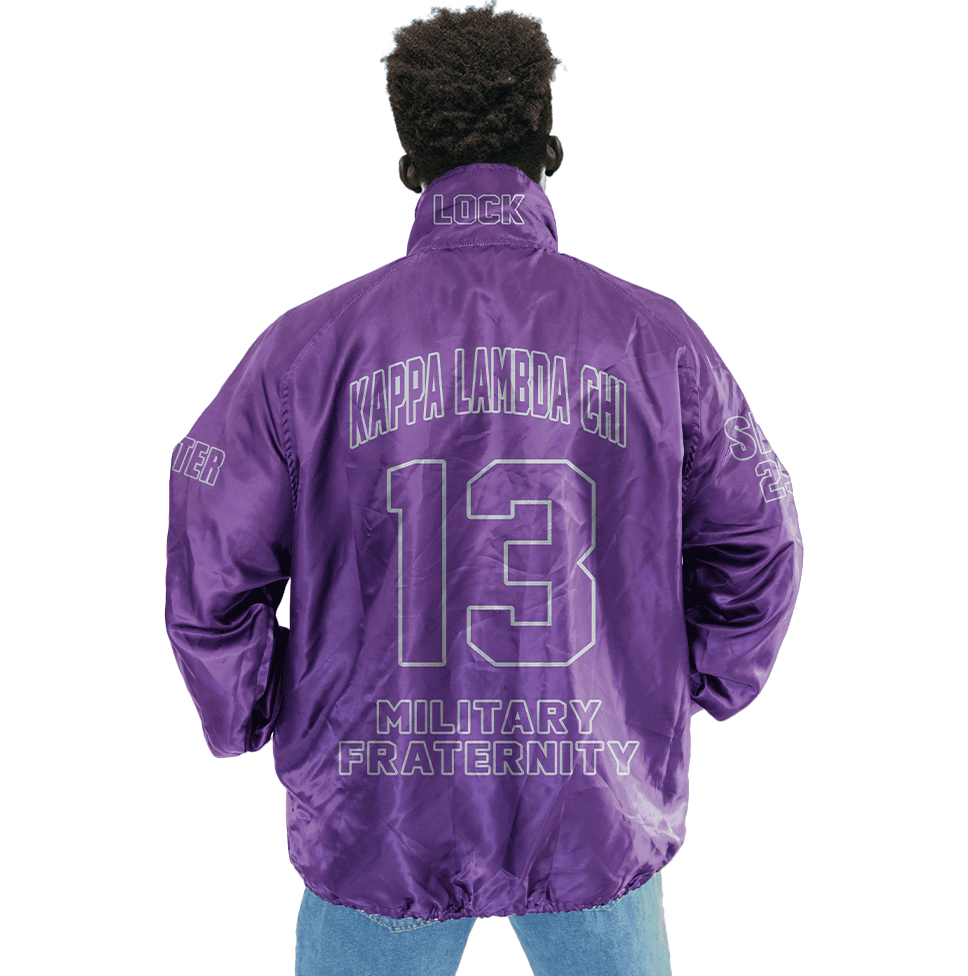 (Custom) Greeklife Jacket - KLC Military Fraternity Crossing Jacket A31