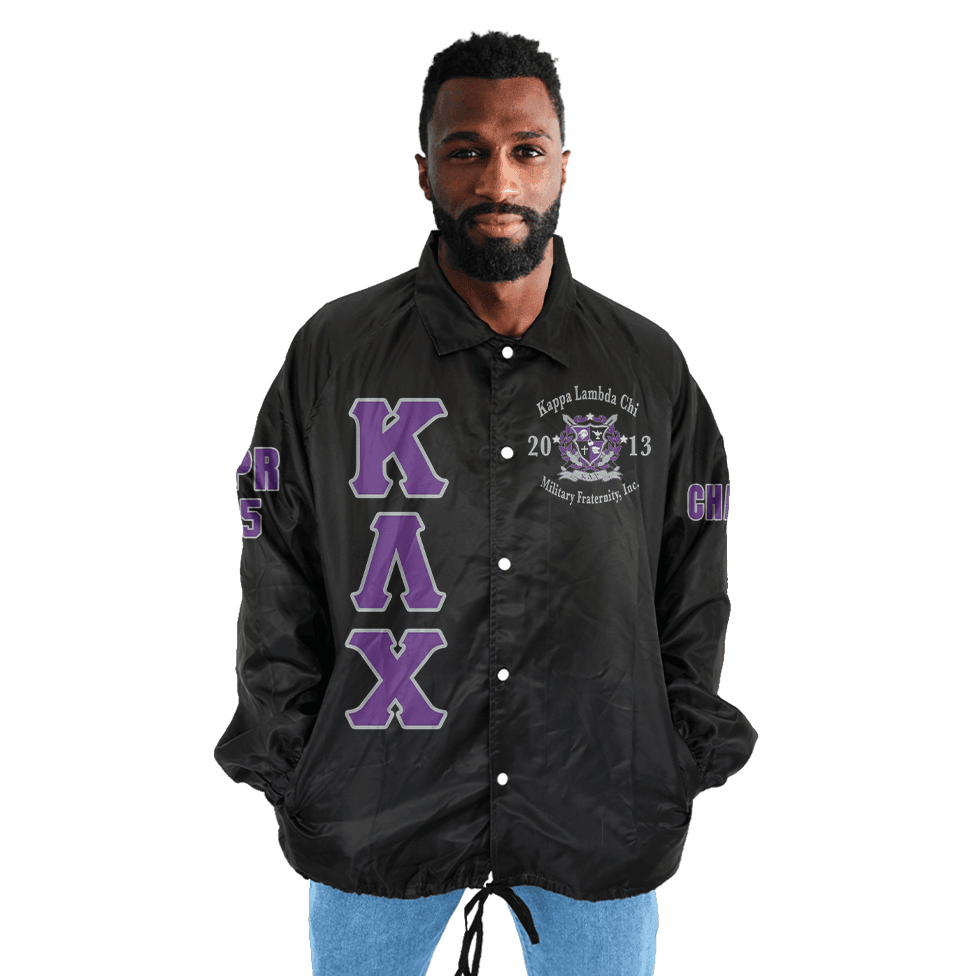 (Custom) Greeklife Jacket - KLC Military Fraternity Crossing Jacket A31