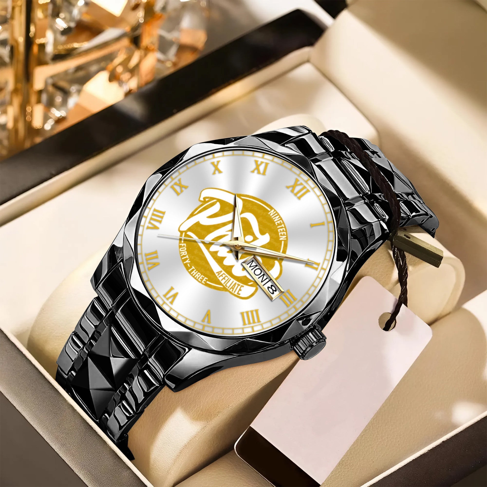 Greeklife Accessories - Philo Affiliate Sorority Alloy Luxury Quartz Watch A31