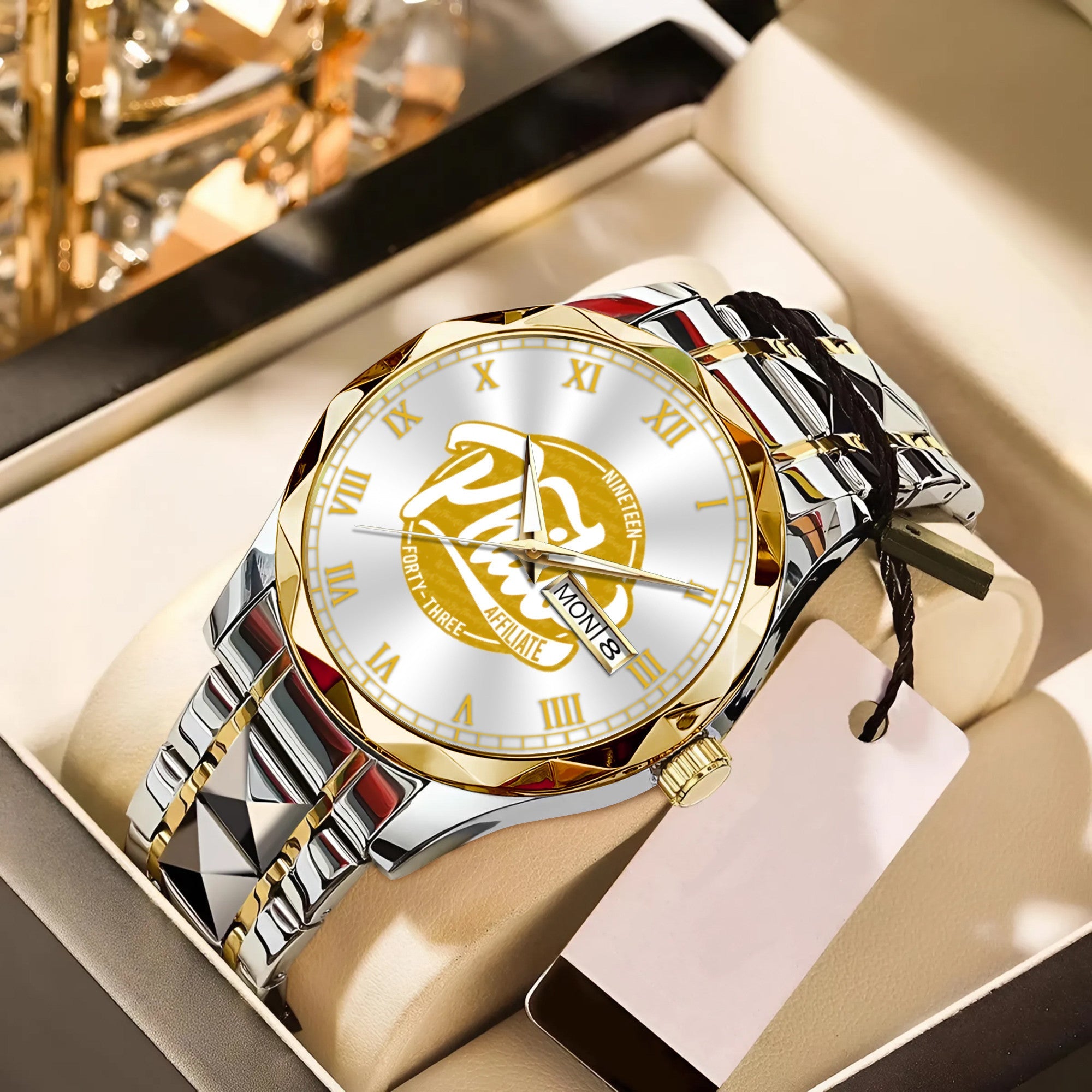 Greeklife Accessories - Philo Affiliate Sorority Alloy Luxury Quartz Watch A31