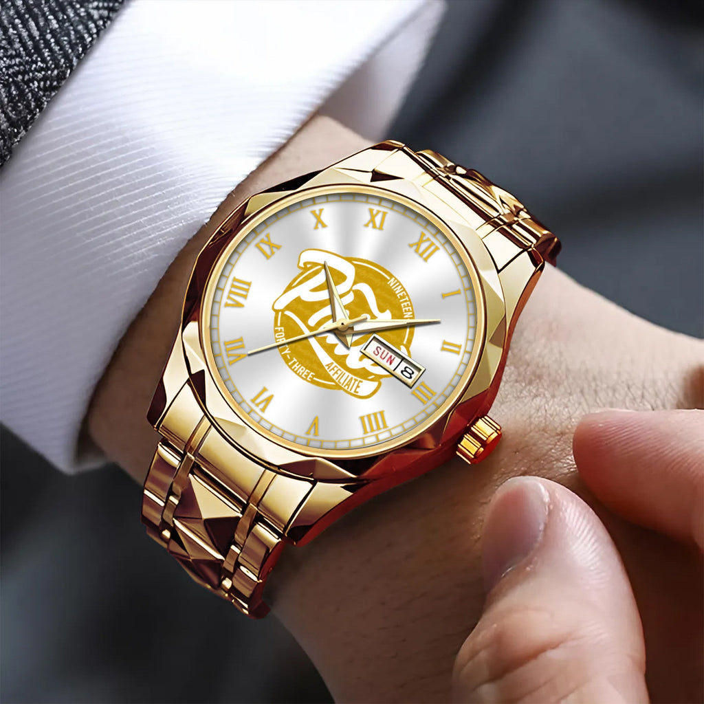Greeklife Accessories - Philo Affiliate Sorority Alloy Luxury Quartz Watch A31
