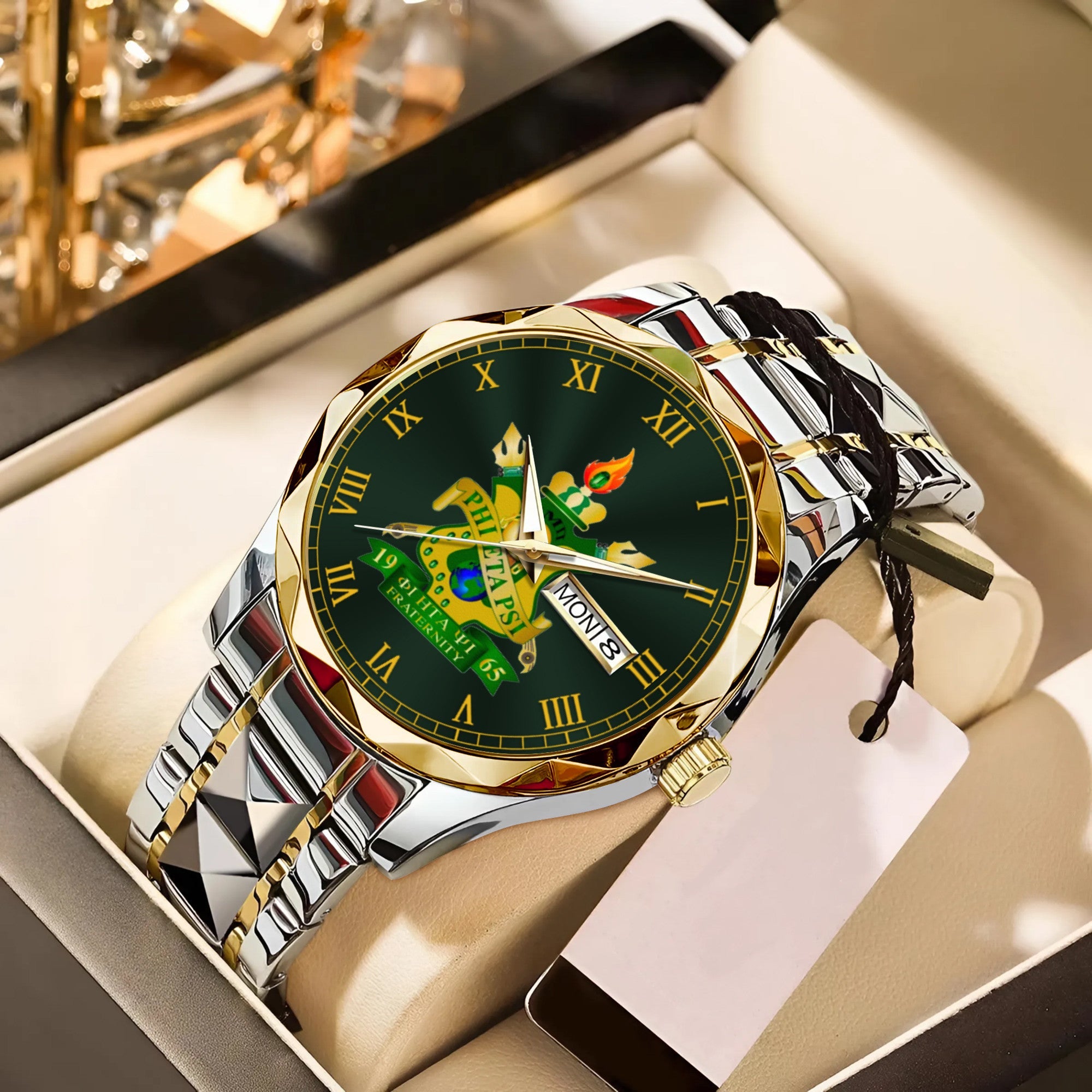 Greeklife Accessories - Phi Eta Psi Fraternity Alloy Luxury Quartz Watch A31