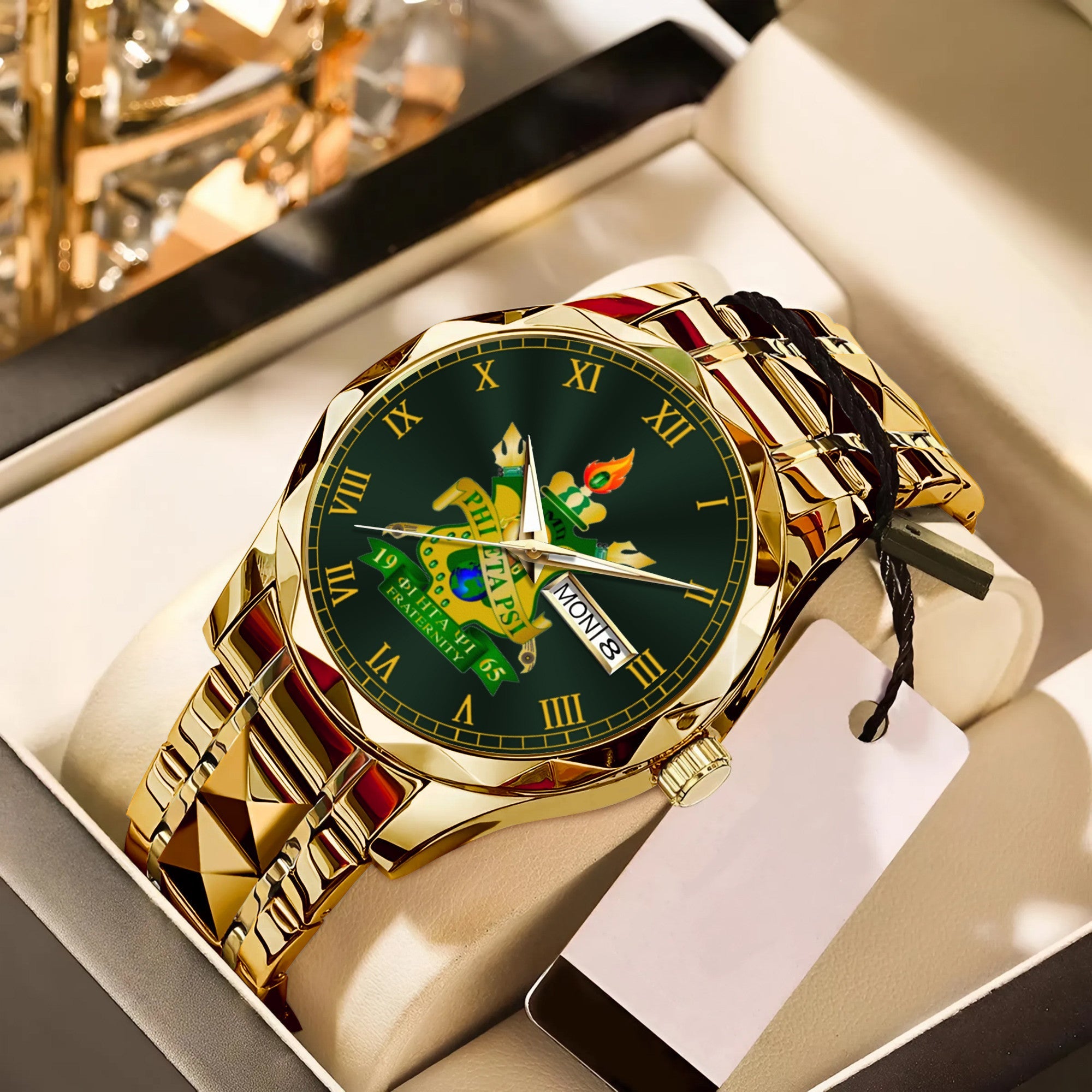 Greeklife Accessories - Phi Eta Psi Fraternity Alloy Luxury Quartz Watch A31