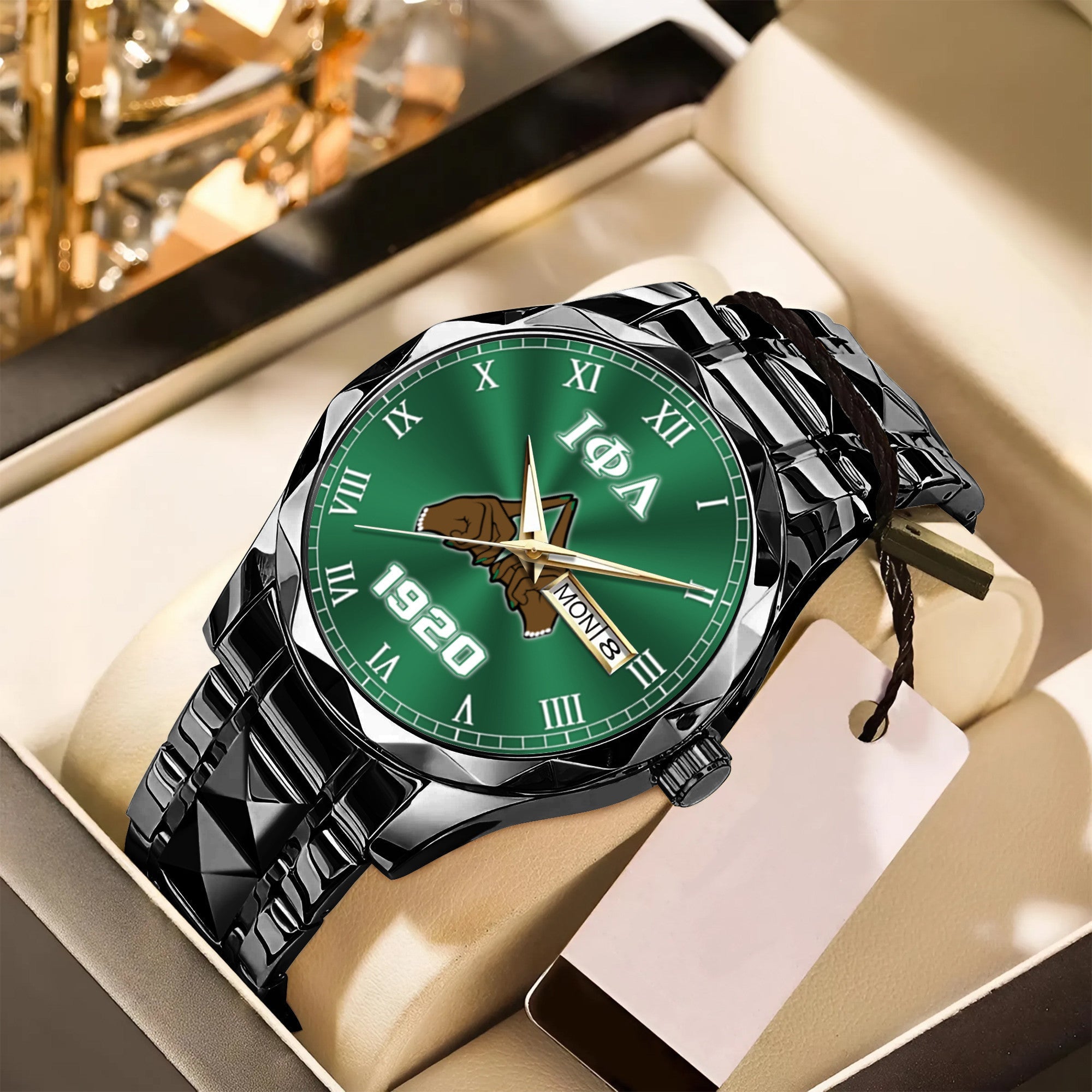 Greeklife Accessories - Iota Phi Lambda Sorority Handsign Alloy Luxury Quartz Watch A31
