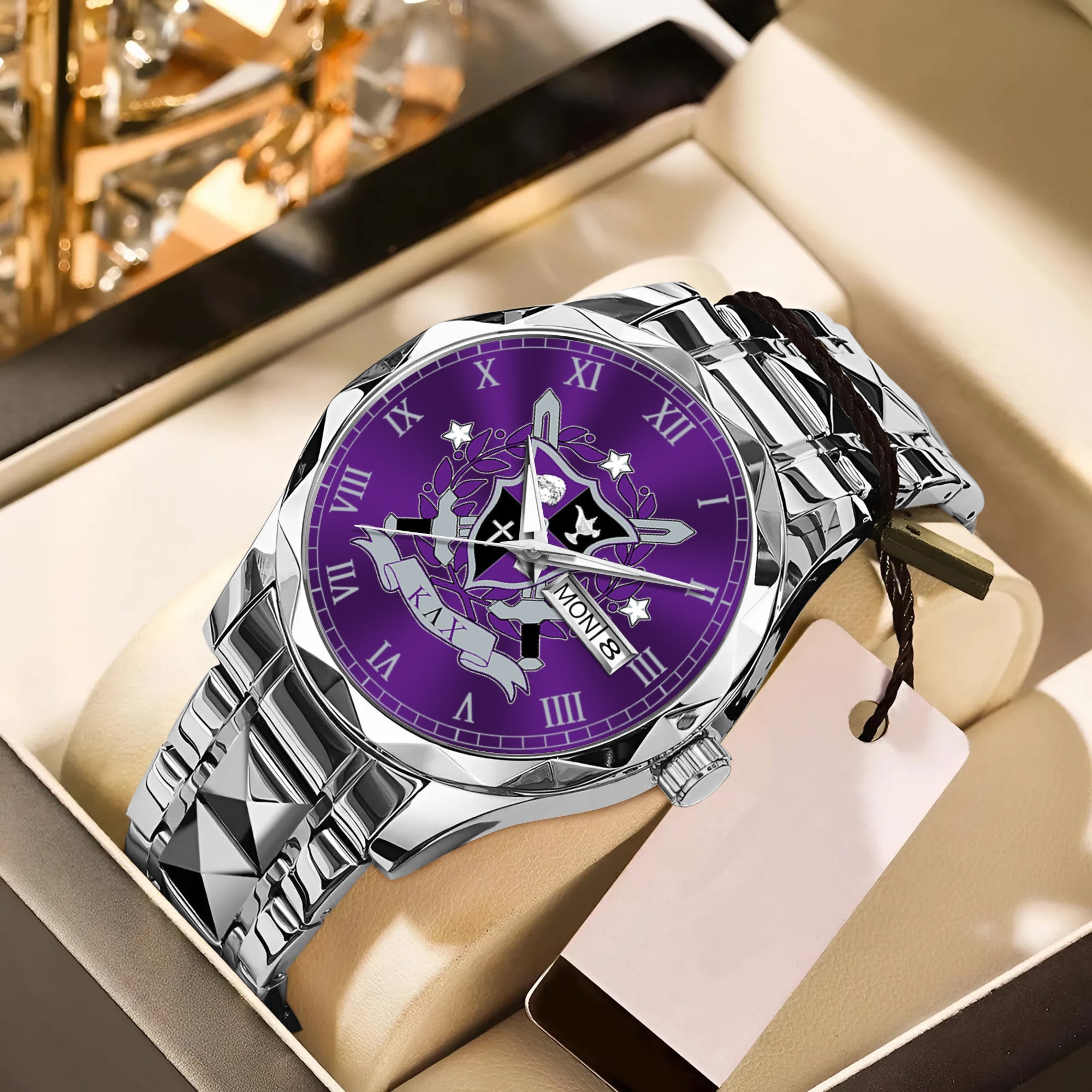 Greeklife Accessories - Kappa Lambda Chi Military Fraternity Alloy Luxury Quartz Watch A31