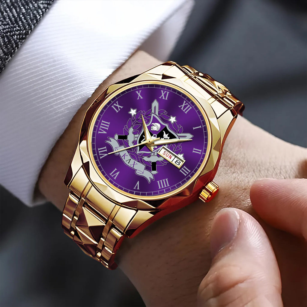Greeklife Accessories - Kappa Lambda Chi Military Fraternity Alloy Luxury Quartz Watch A31