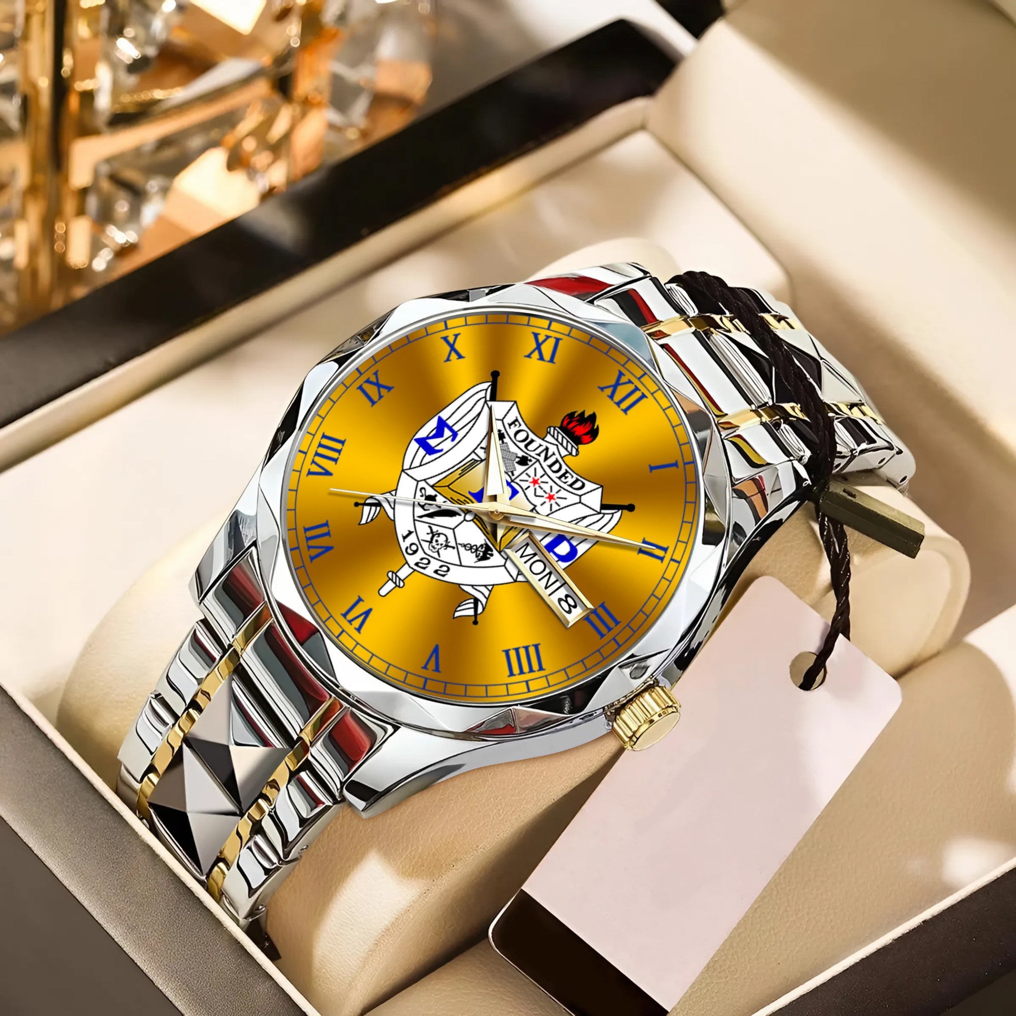 Greeklife Accessories - Sigma Gamma Rho Sorority Alloy Luxury Quartz Watch A31