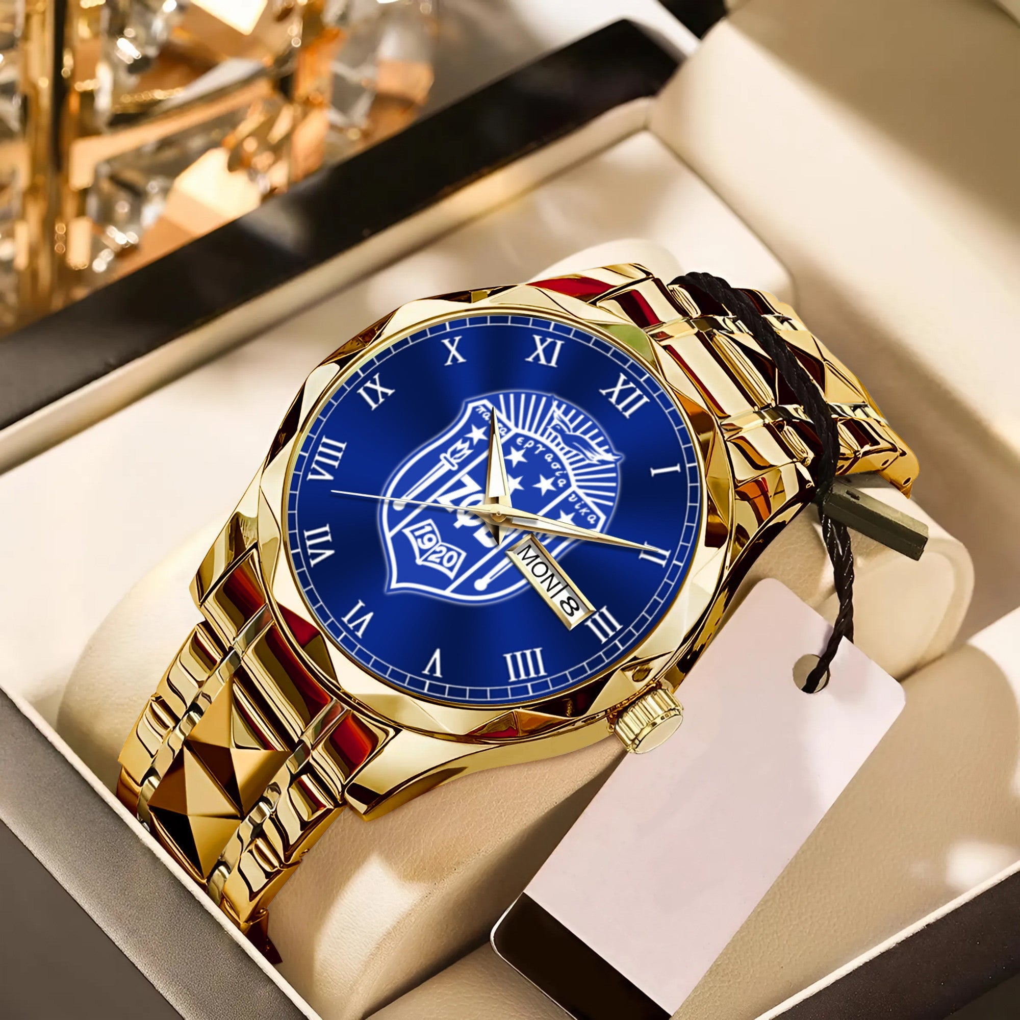 Greeklife Accessories - Zeta Phi Beta Sorority Alloy Luxury Quartz Watch A31