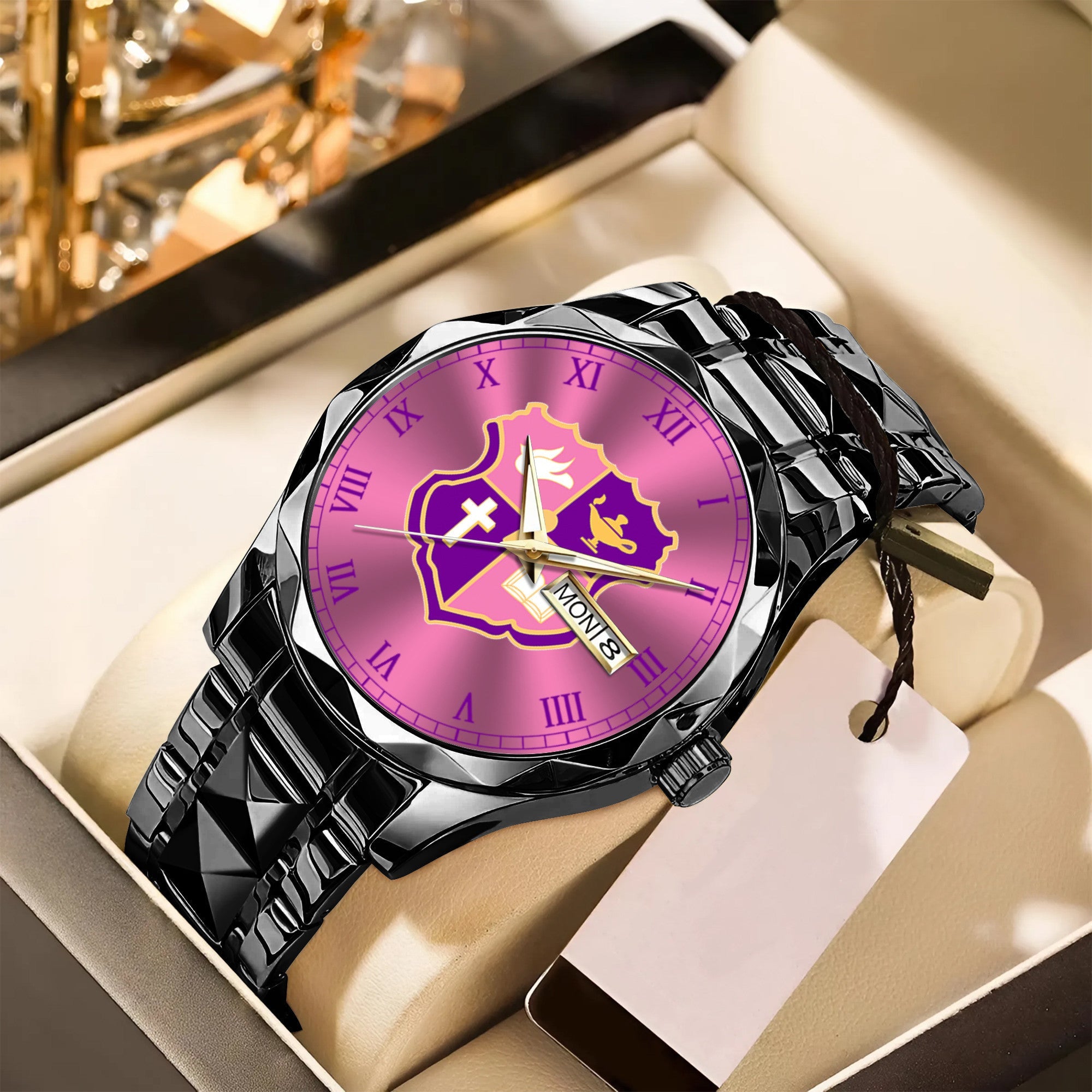 Greeklife Accessories - Kappa Epsilon Psi Military Sorority Alloy Luxury Quartz Watch A31