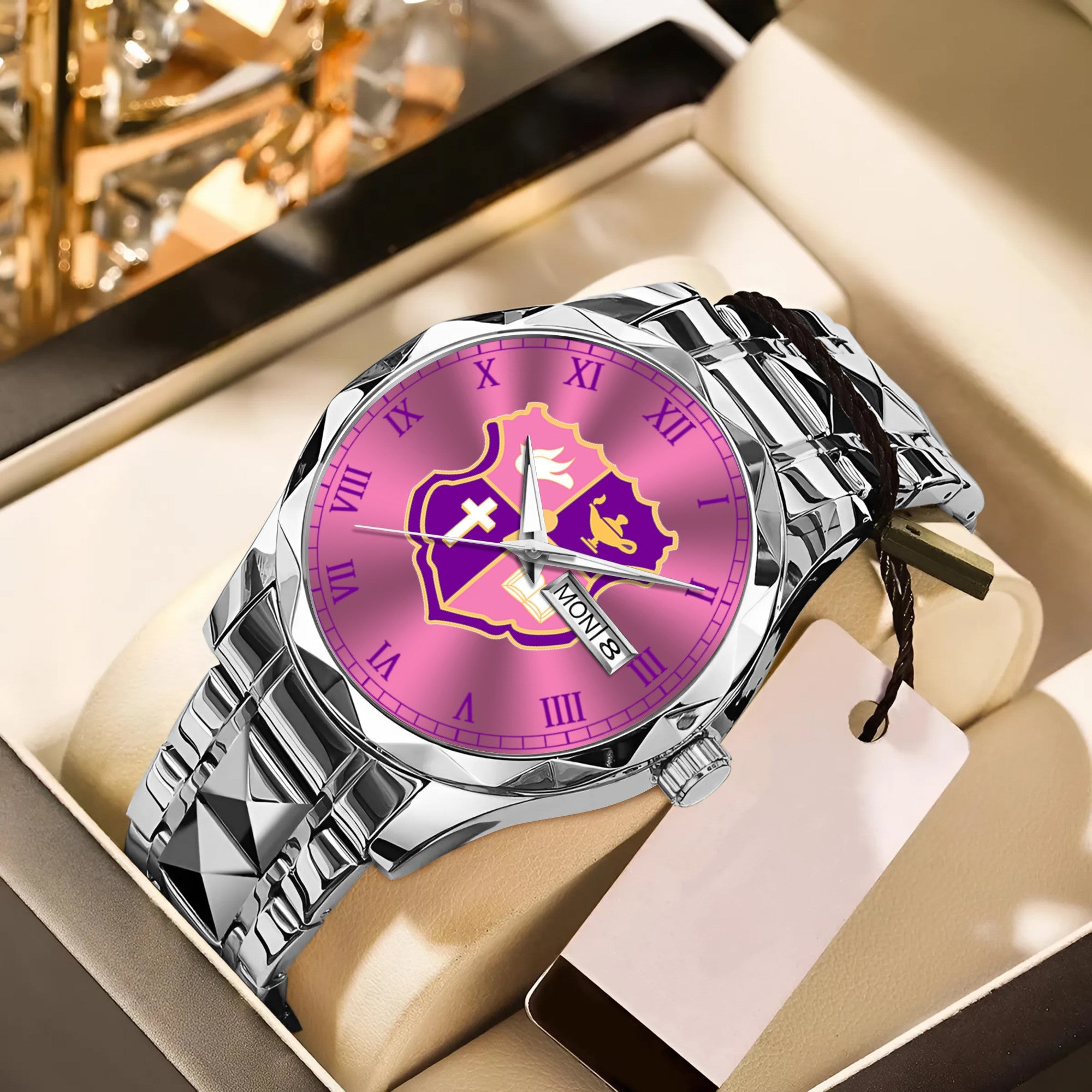 Greeklife Accessories - Kappa Epsilon Psi Military Sorority Alloy Luxury Quartz Watch A31
