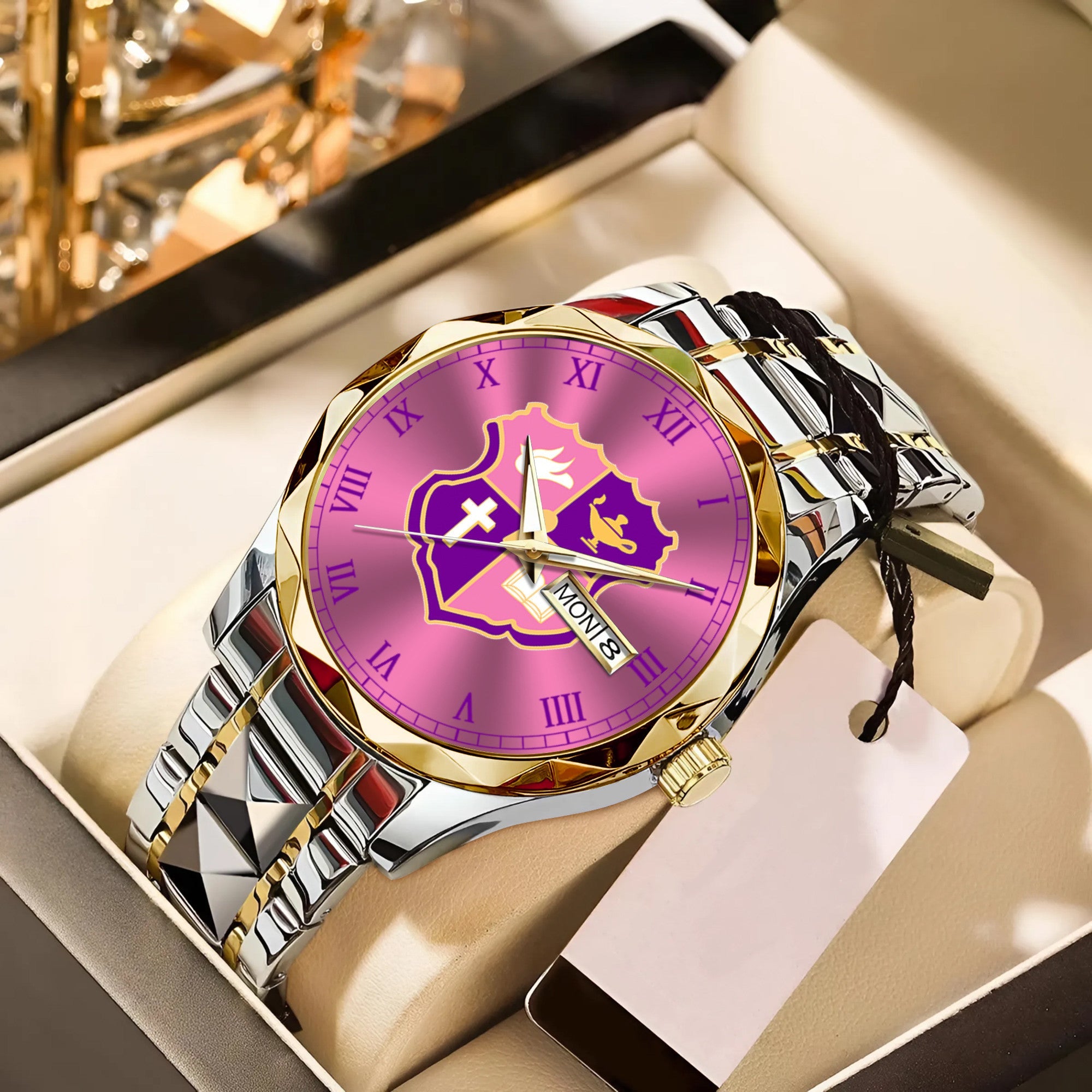 Greeklife Accessories - Kappa Epsilon Psi Military Sorority Alloy Luxury Quartz Watch A31