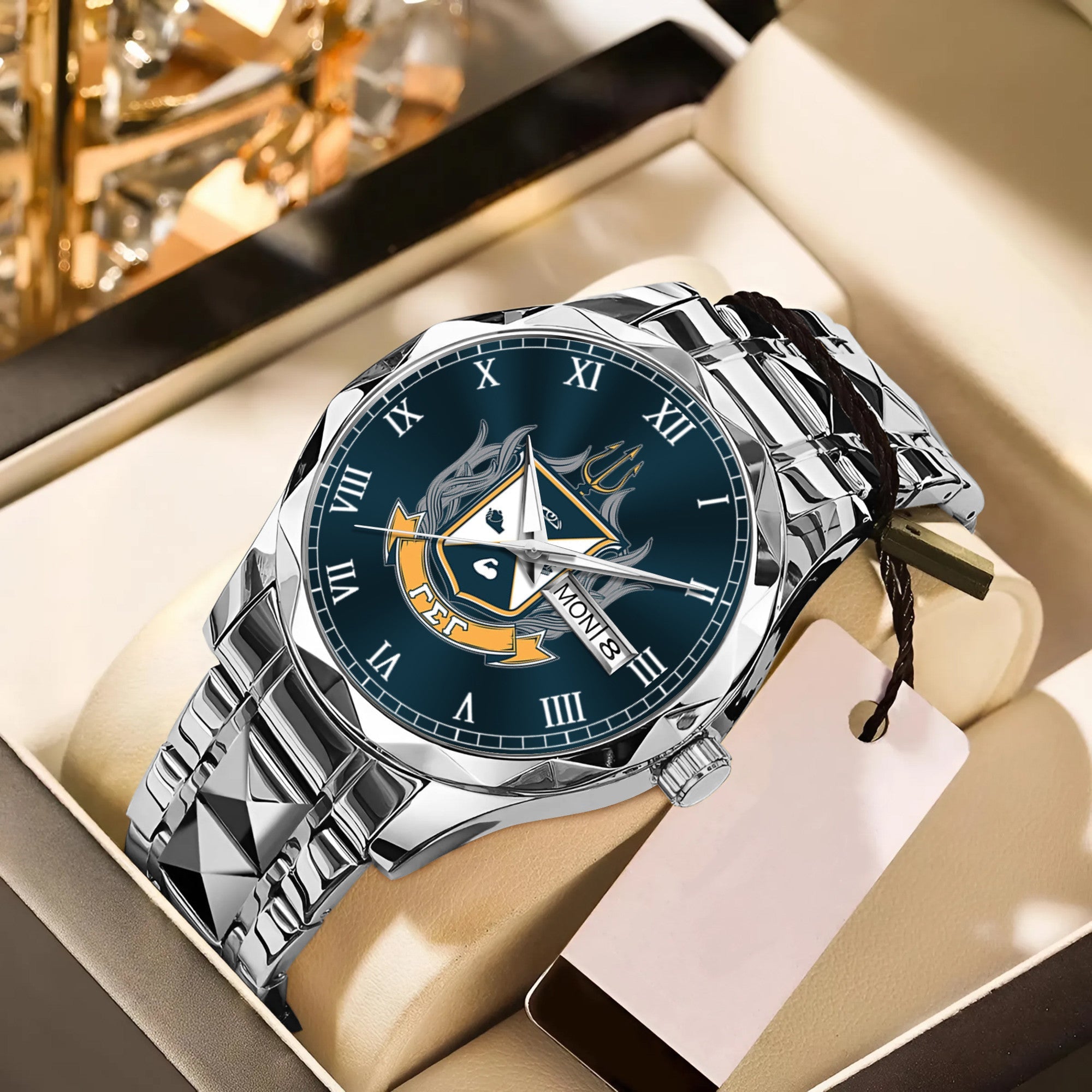 Greeklife Accessories - Gamma Sigma Gamma Fraternity Alloy Luxury Quartz Watch A31