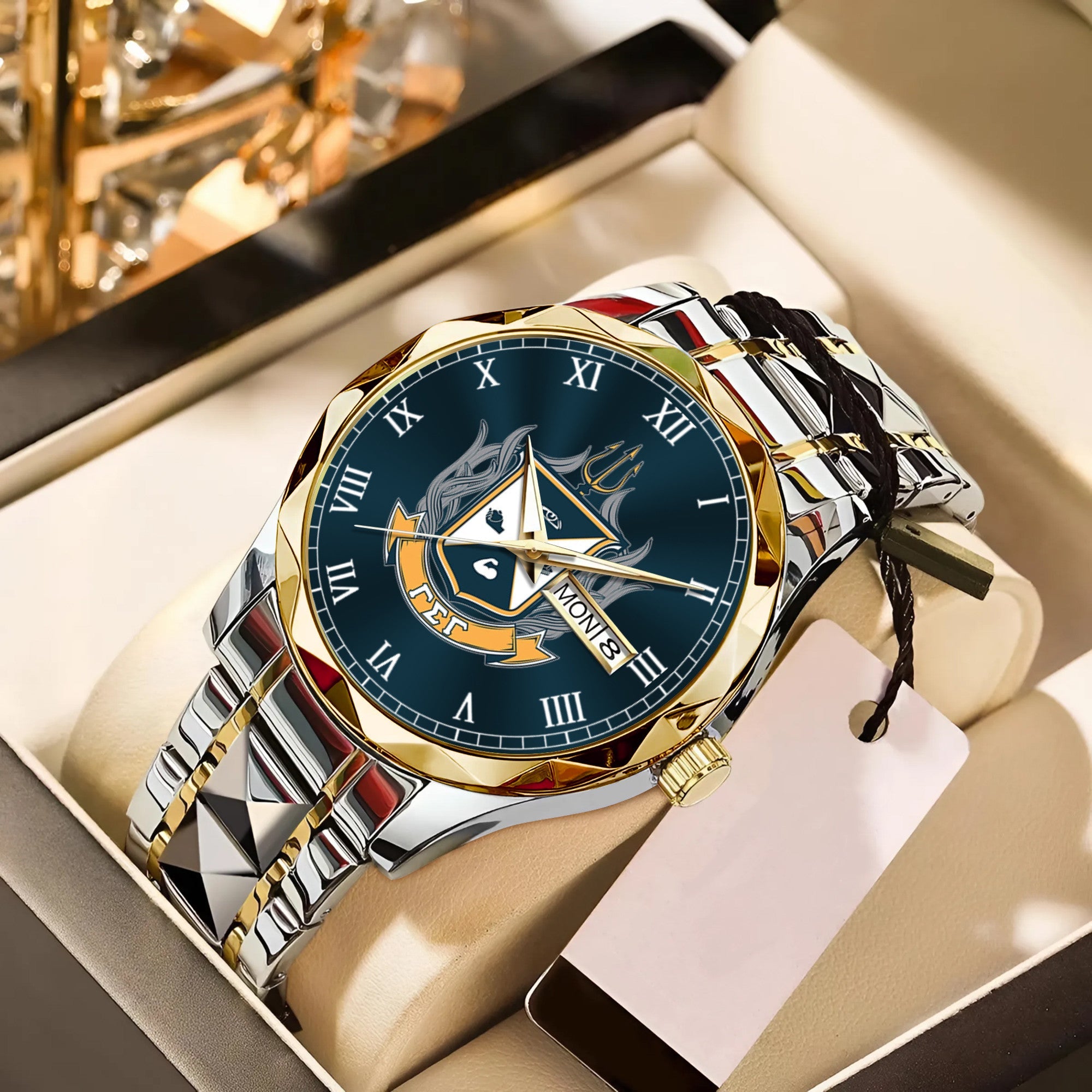 Greeklife Accessories - Gamma Sigma Gamma Fraternity Alloy Luxury Quartz Watch A31