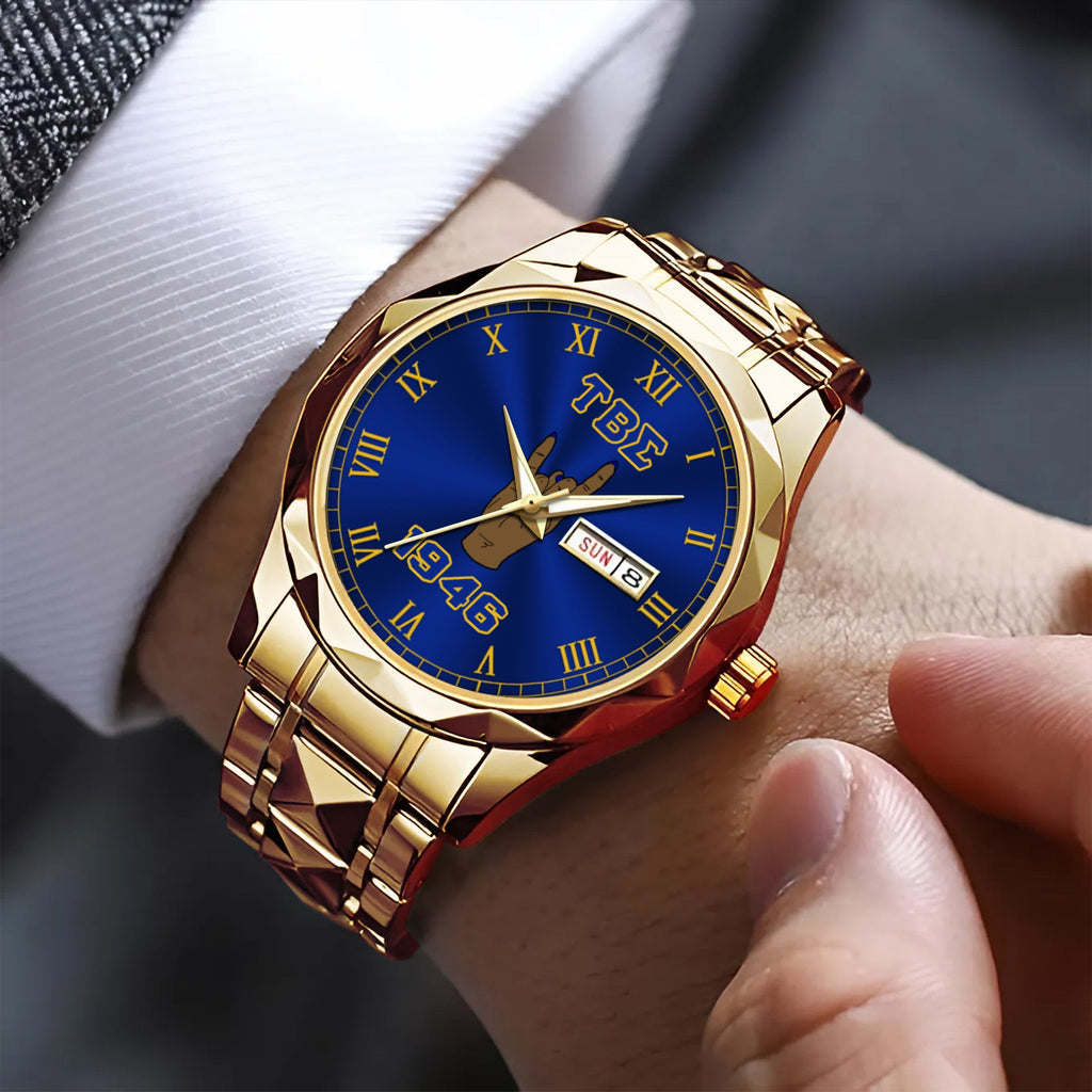 Greeklife Accessories - Tau Beta Sigma Band Sorority Handsign Alloy Luxury Quartz Watch A31
