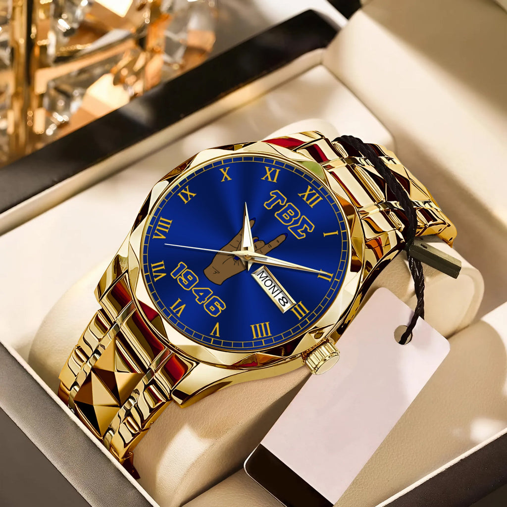 Greeklife Accessories - Tau Beta Sigma Band Sorority Handsign Alloy Luxury Quartz Watch A31