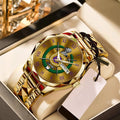 Greeklife Accessories - Omega Psi Phi Fraternity Alloy Luxury Quartz Watch A31