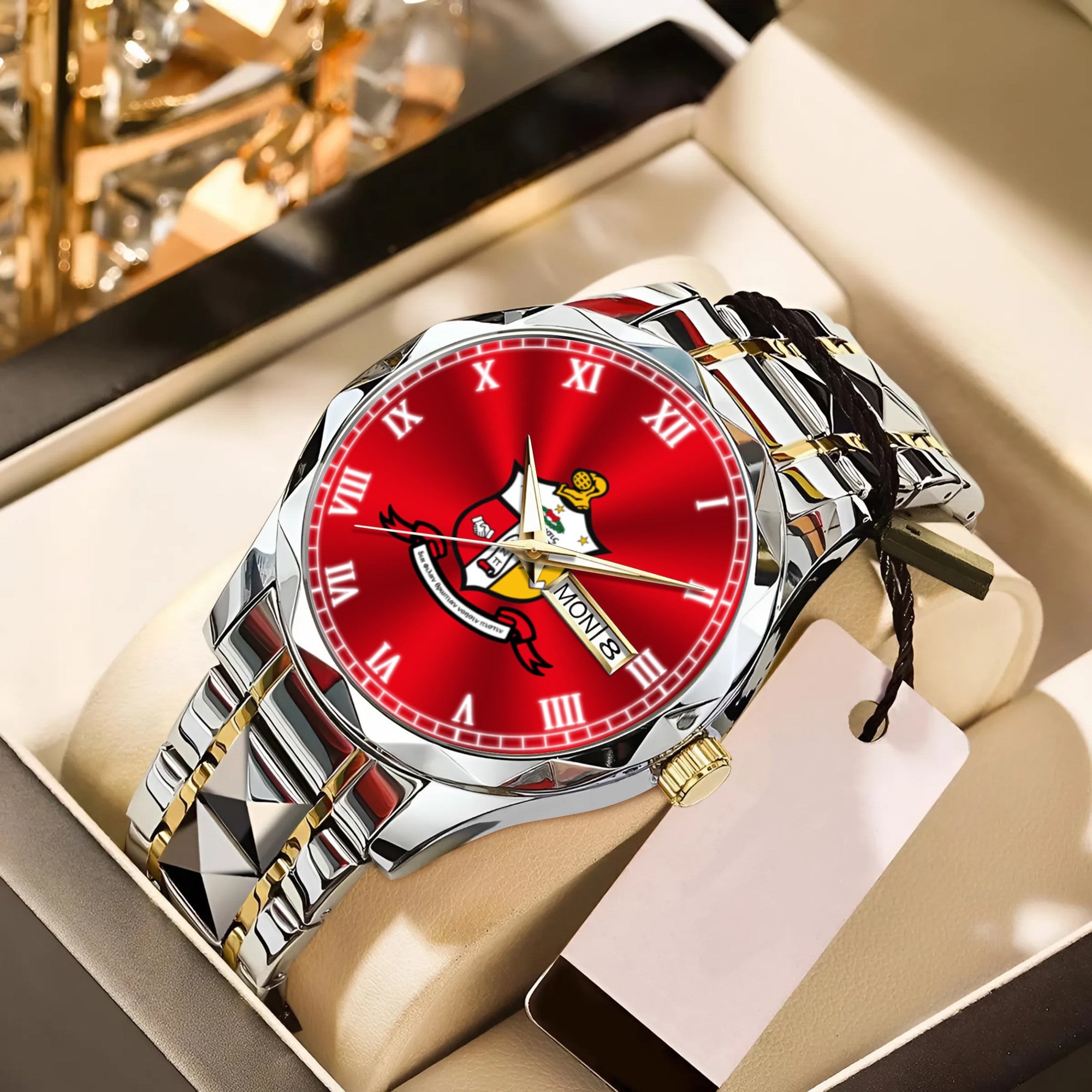 Greeklife Accessories - Kappa Alpha Psi Fraternity Alloy Luxury Quartz Watch A31