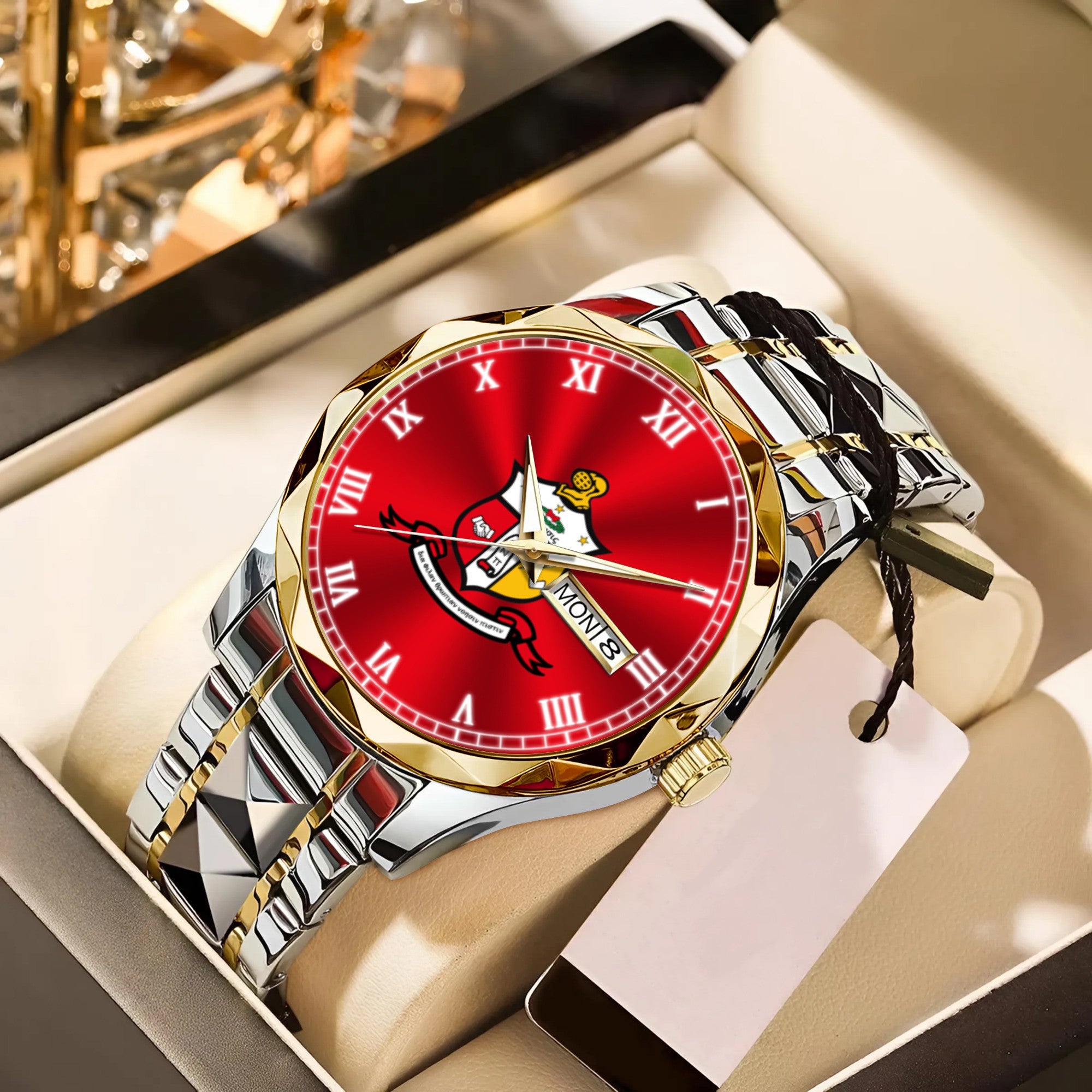 Greeklife Accessories - Kappa Alpha Psi Fraternity Alloy Luxury Quartz Watch A31