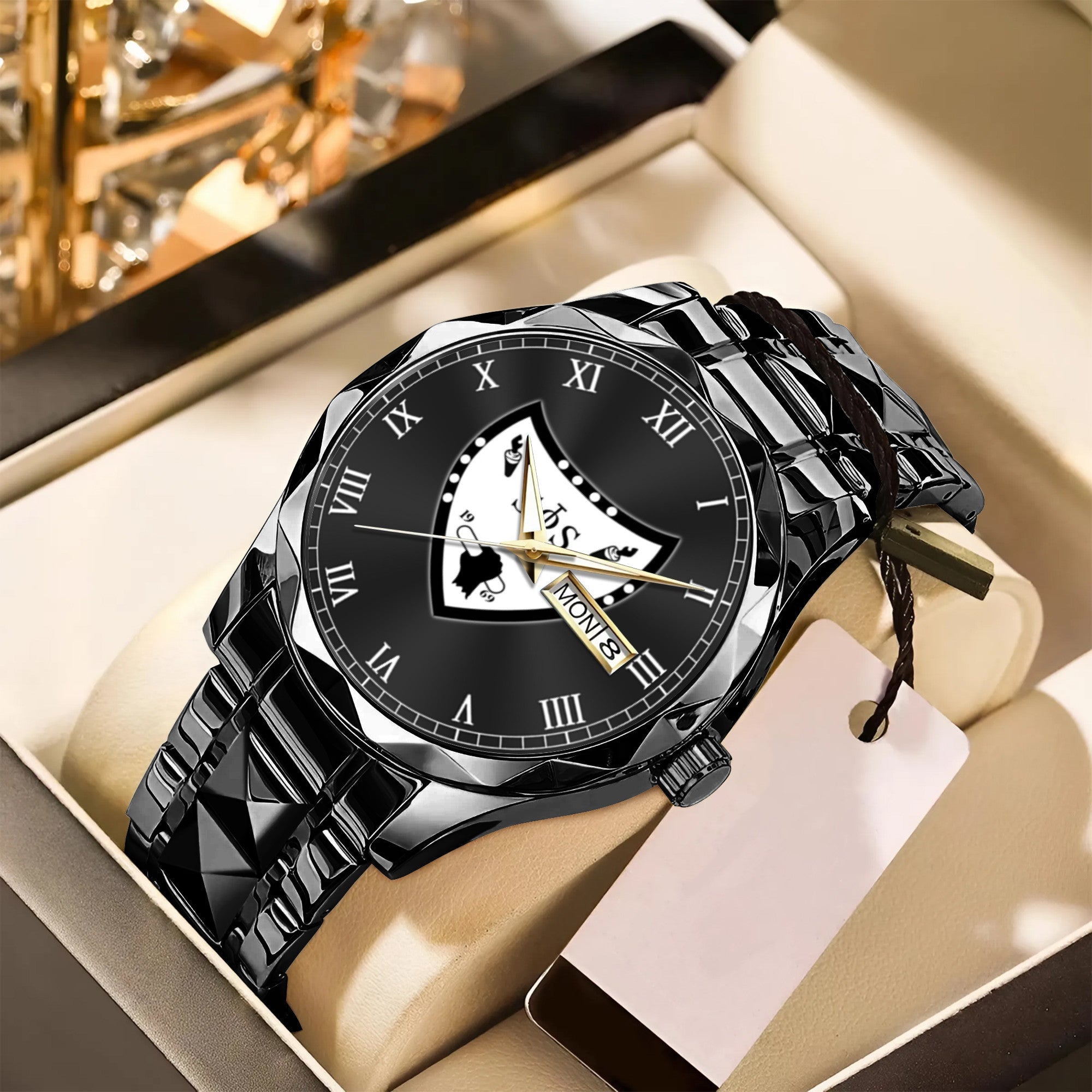 Greeklife Accessories - Swing Phi Swing Social Fellowship Alloy Luxury Quartz Watch A31