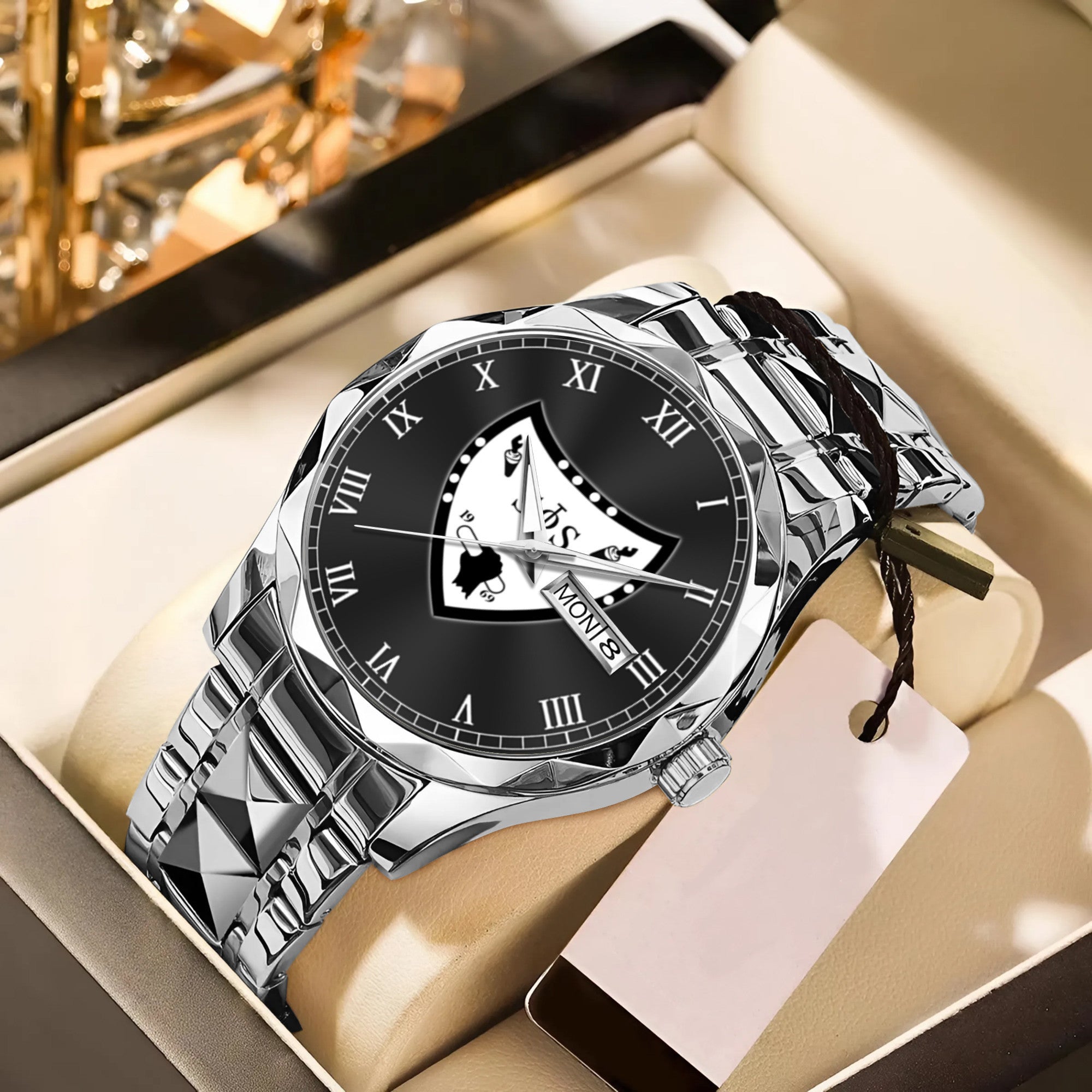 Greeklife Accessories - Swing Phi Swing Social Fellowship Alloy Luxury Quartz Watch A31
