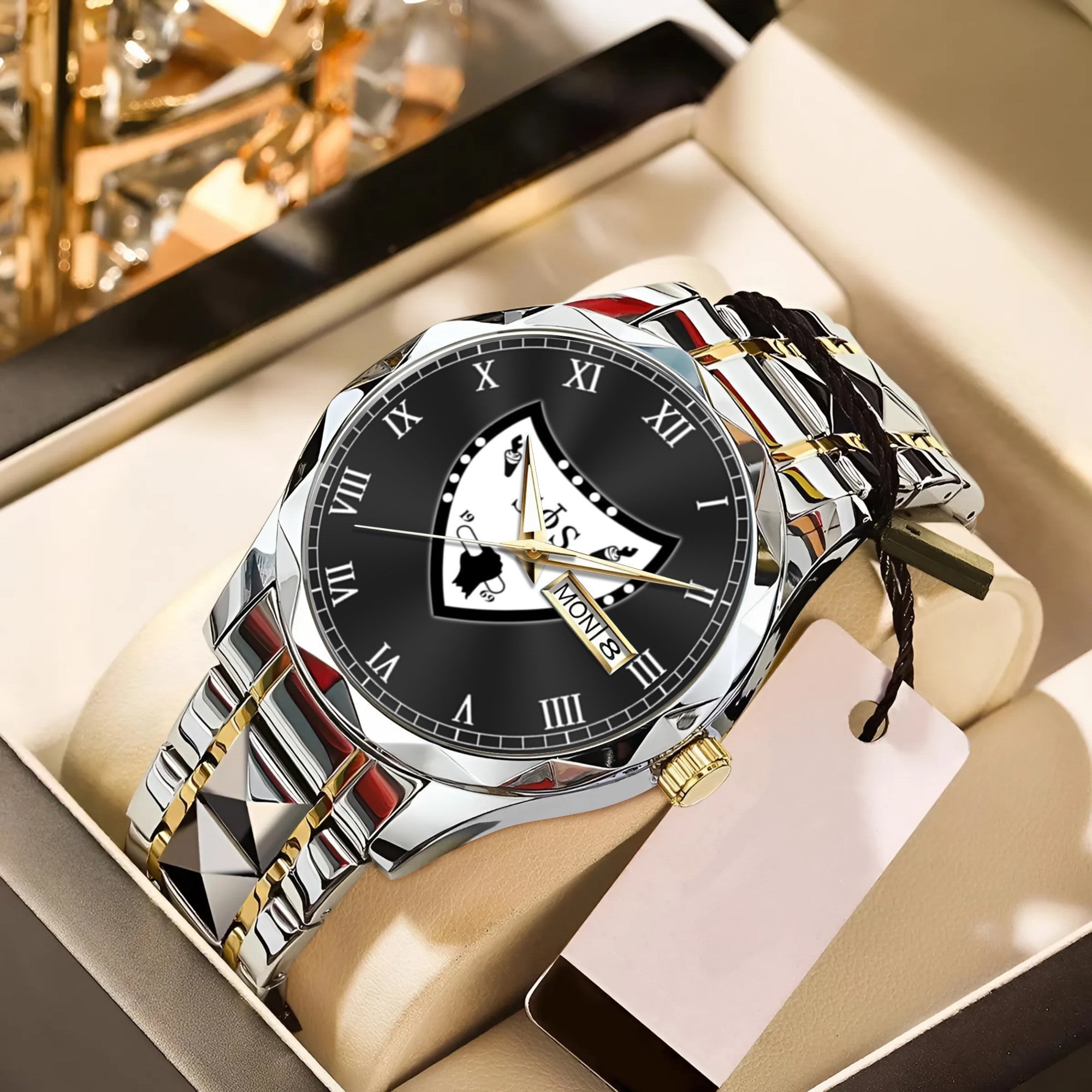 Greeklife Accessories - Swing Phi Swing Social Fellowship Alloy Luxury Quartz Watch A31