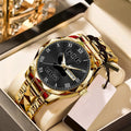 Greeklife Accessories - Groove Phi Groove Social Fellowship Handsign Alloy Luxury Quartz Watch A31
