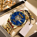 Greeklife Accessories - Freemasonry Prince Hall  Blue Alloy Luxury Quartz Watch A31