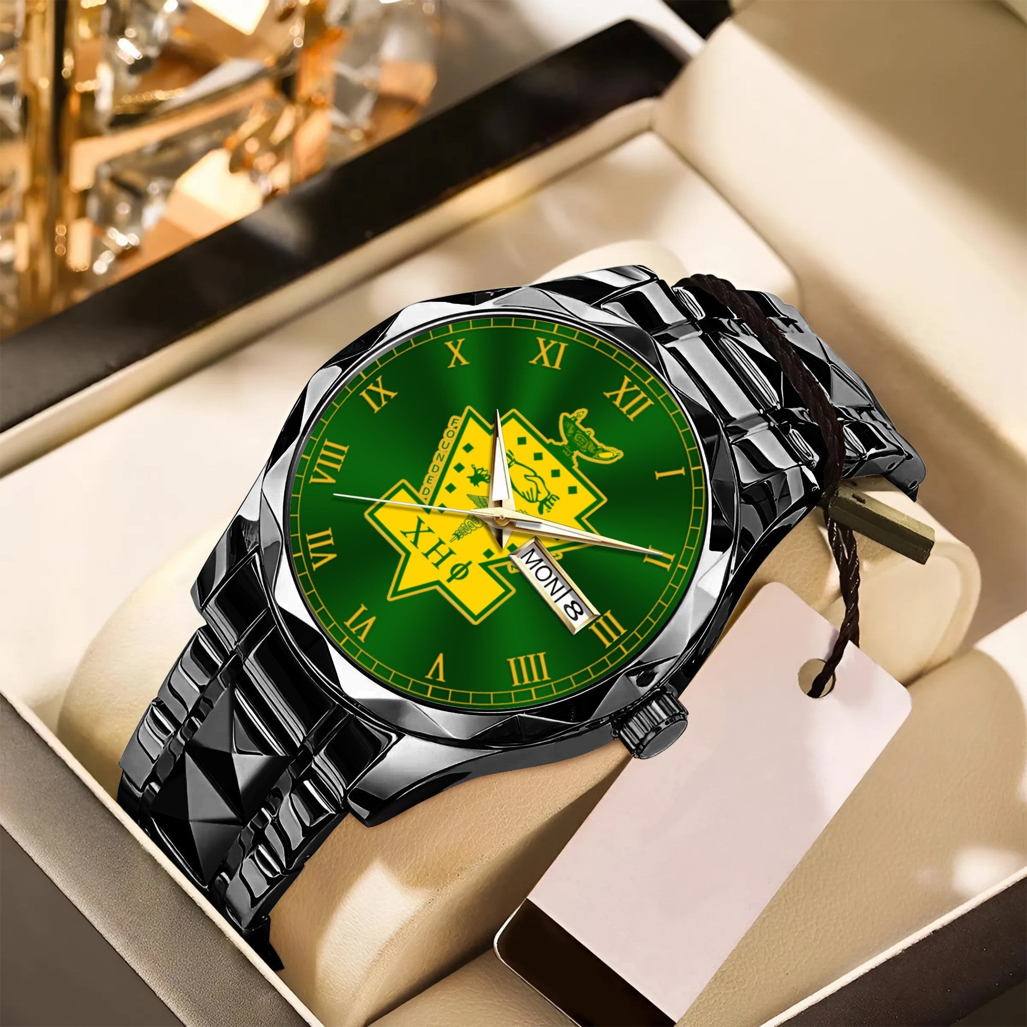 Greeklife Accessories - Chi Eta Phi Sorority Alloy Luxury Quartz Watch A31