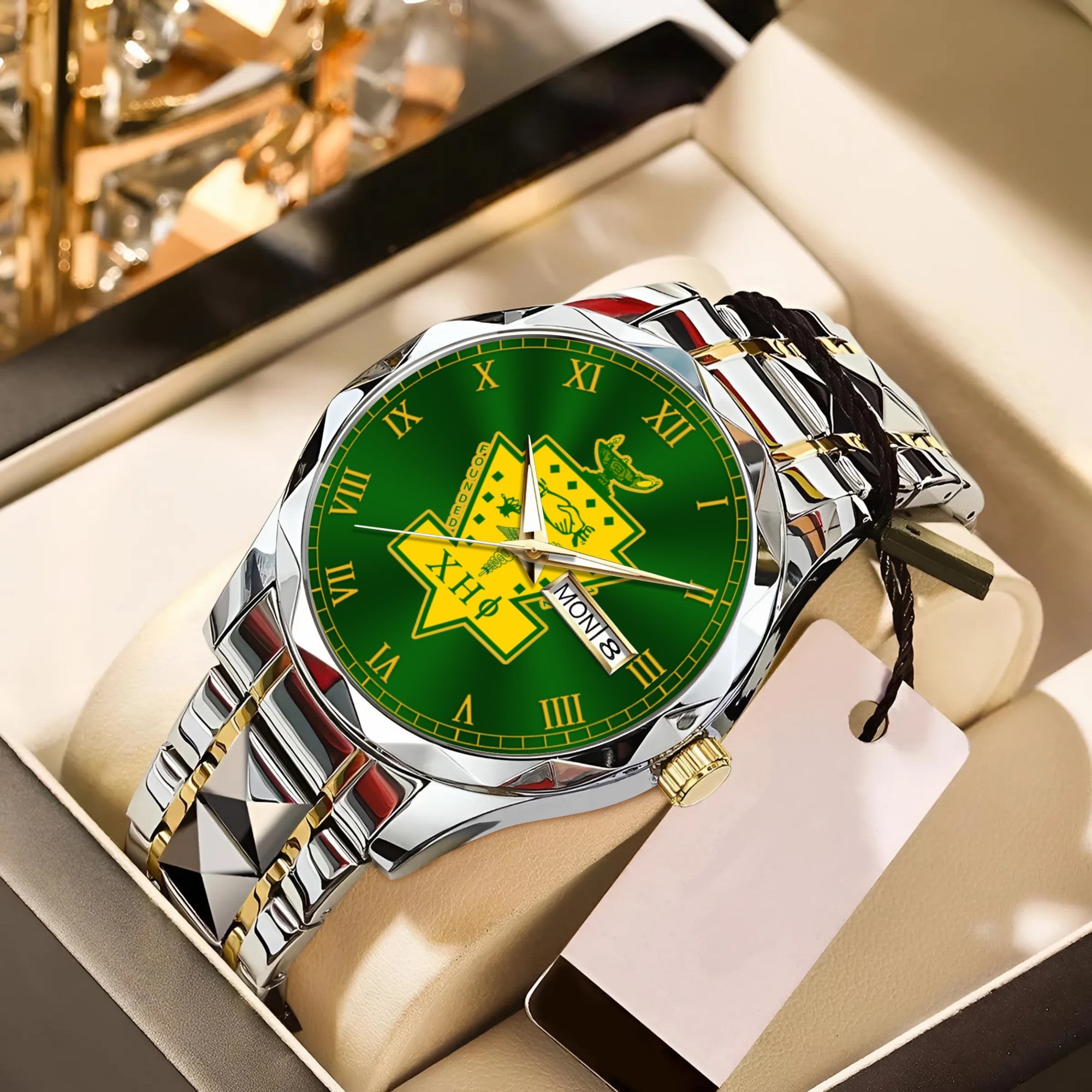 Greeklife Accessories - Chi Eta Phi Sorority Alloy Luxury Quartz Watch A31