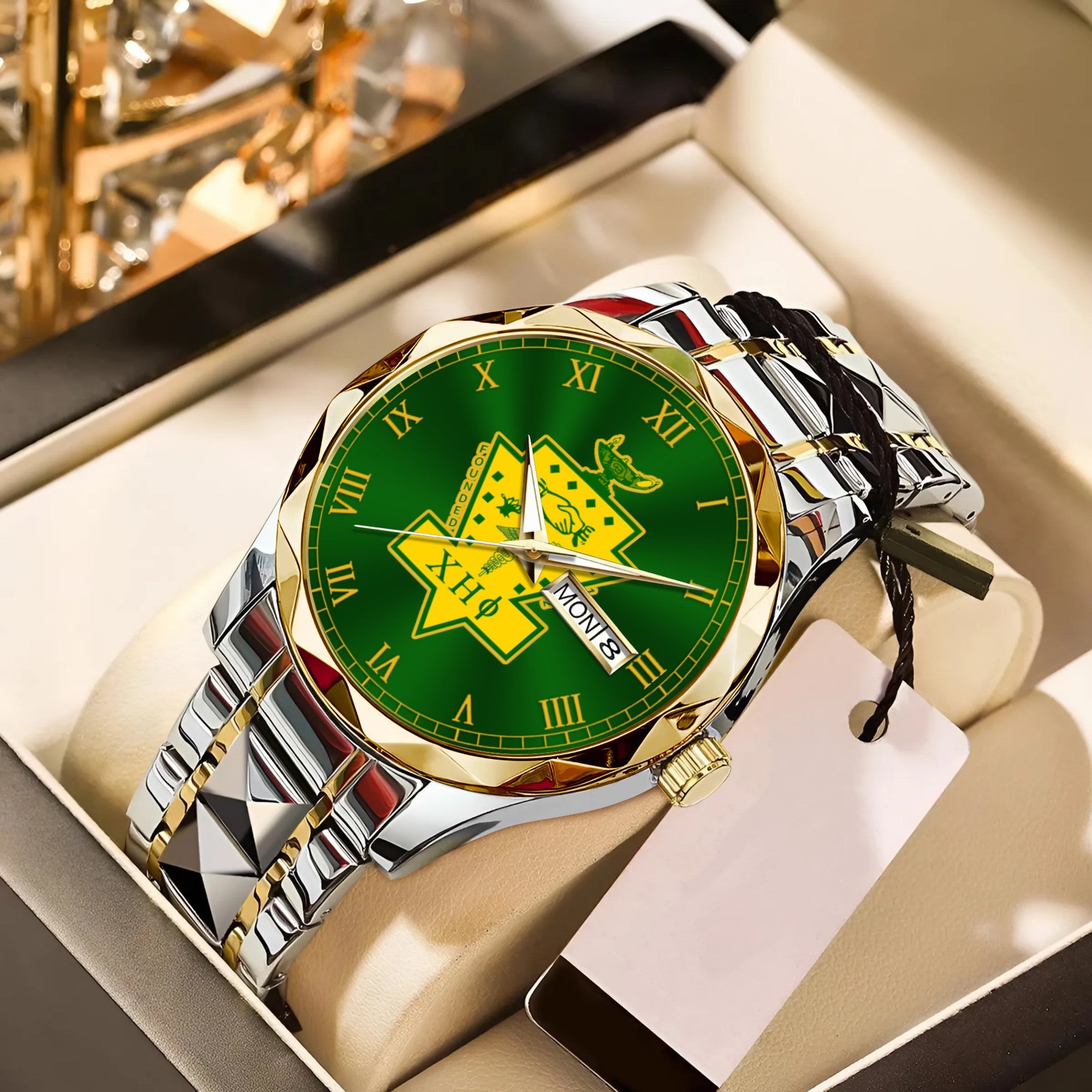 Greeklife Accessories - Chi Eta Phi Sorority Alloy Luxury Quartz Watch A31