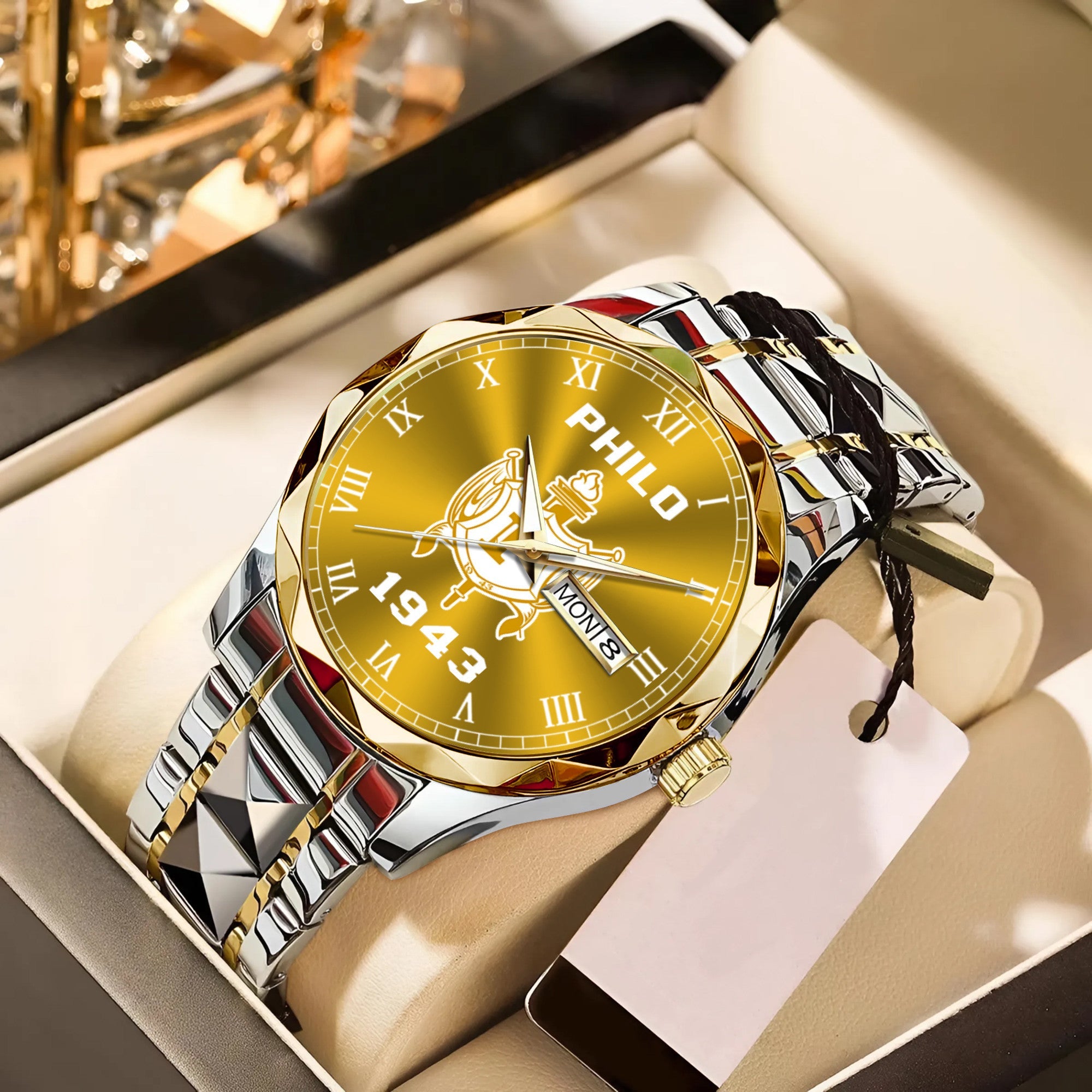 Greeklife Accessories - Philo Affiliate Sorority 1943 Alloy Luxury Quartz Watch A31