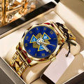 Greeklife Accessories - Alpha Phi Omega Alloy Luxury Quartz Watch A31